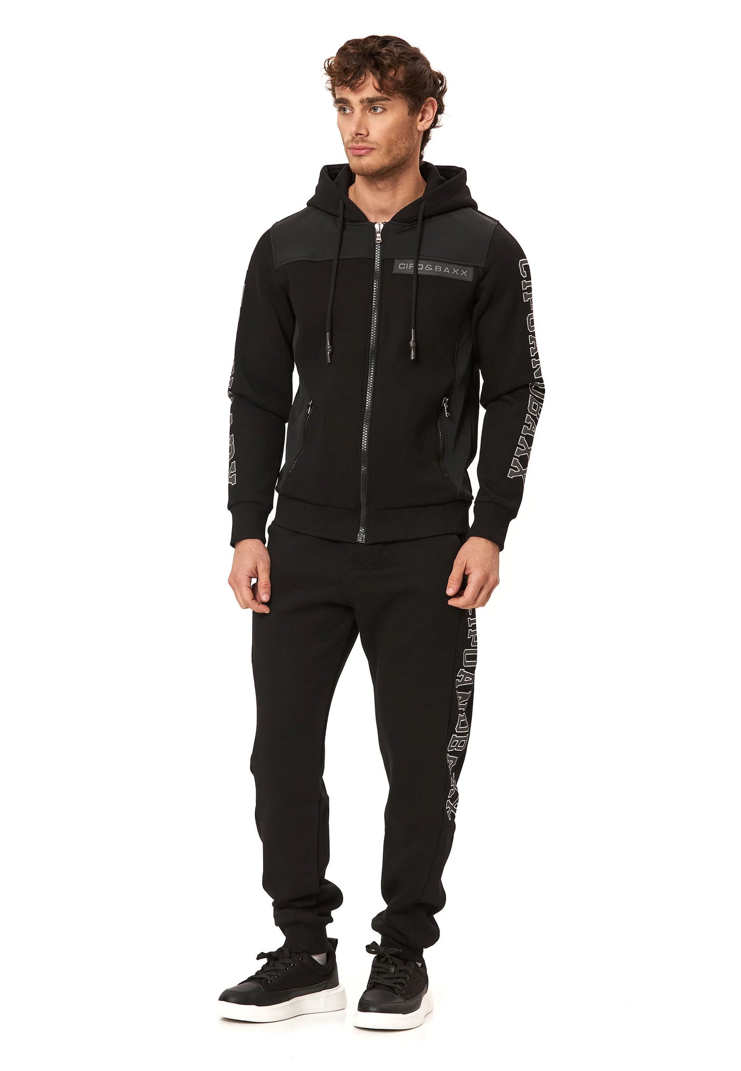 Cipo & Baxx SILI Herren Trainingsanzug Sweatshirt + Jogginghose  CLR164