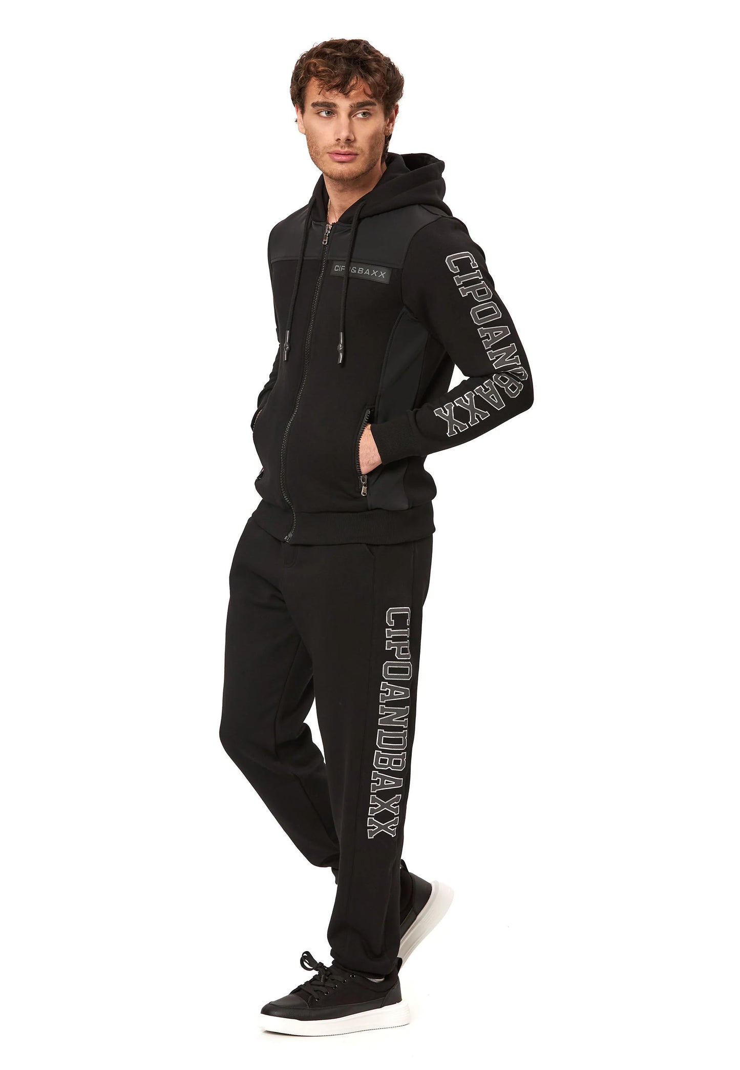 Cipo & Baxx SILI Herren Trainingsanzug Sweatshirt + Jogginghose  CLR164