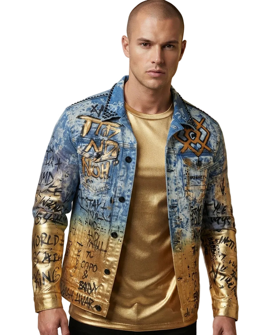 Cipo & Baxx GOLDBERG Herren Jeans Jacke Denim CJ265