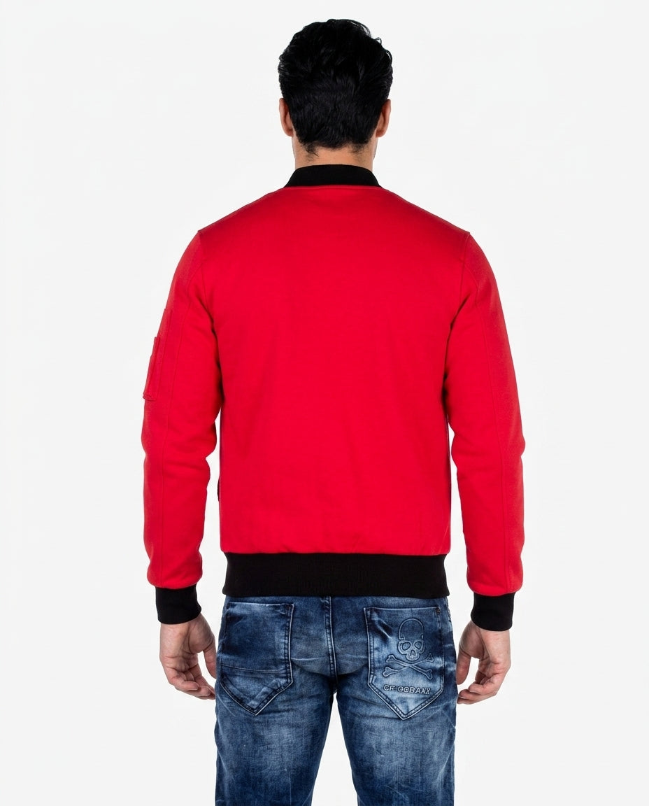 Cipo & Baxx KIA Herren Jacke CJ151 red - Persvision