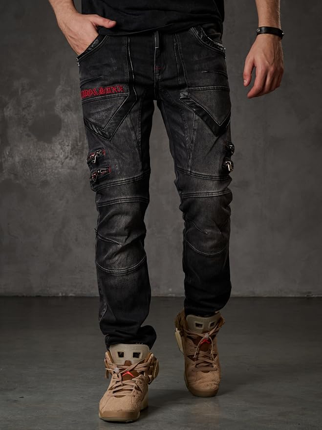 Cipo & Baxx NEAPEL Herren Cargo Jeans CD795