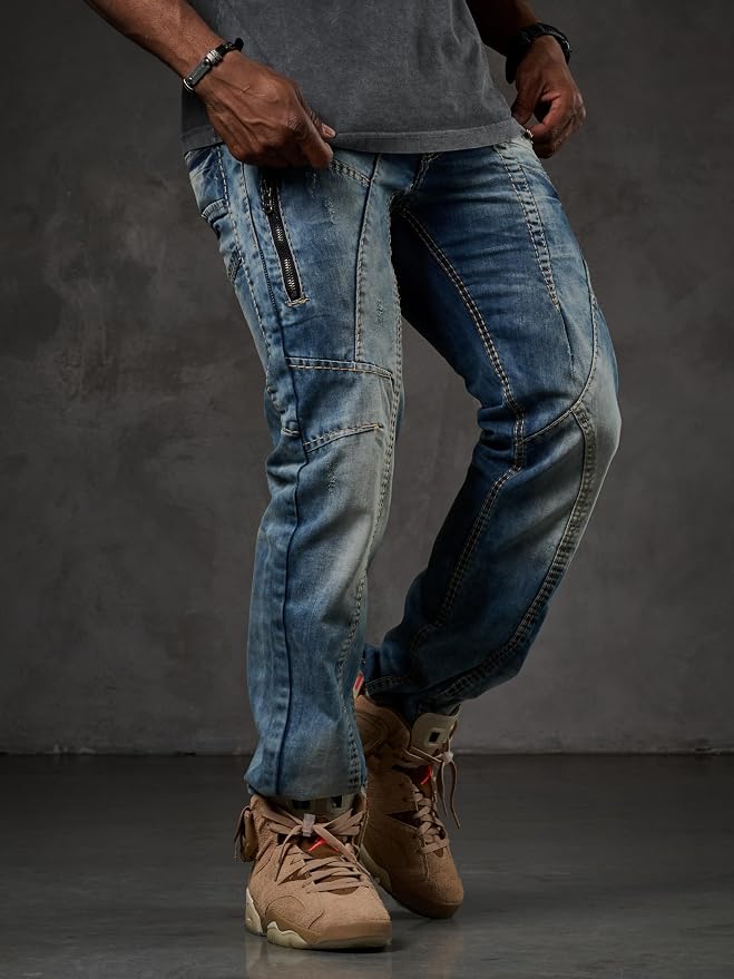 Cipo & Baxx MCKINLEY Herren Jeans Denim C-1150