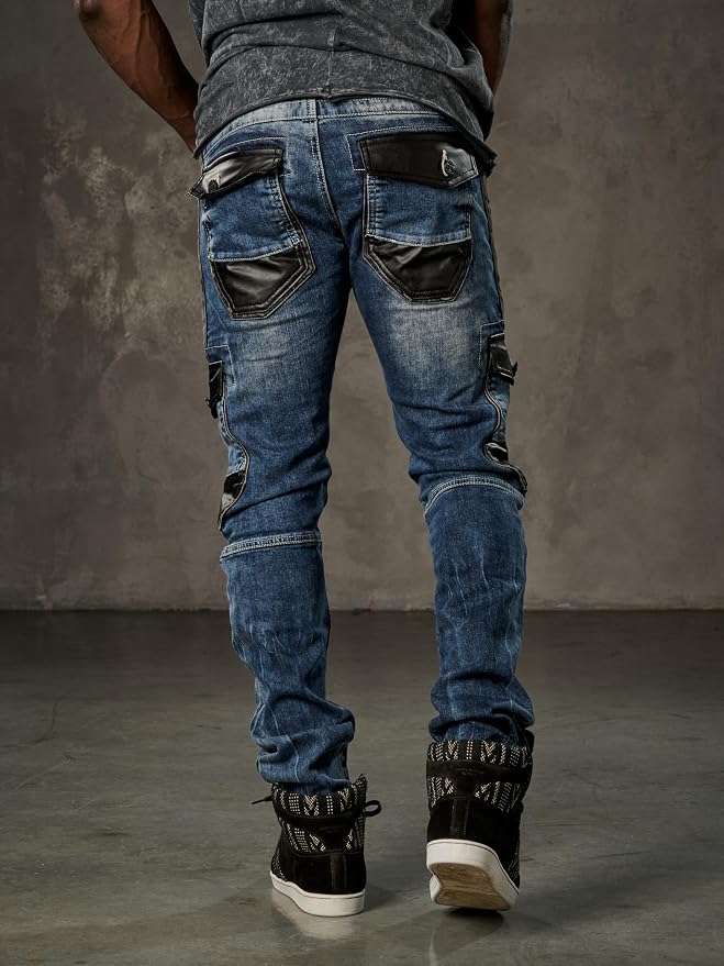 Cipo &amp; Baxx ARGON men's jeans denim CD586