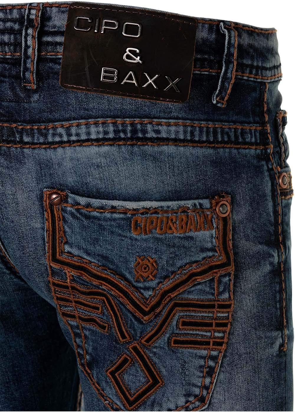 Cipo & Baxx OUTLINE Herren Jeans Denim CD483