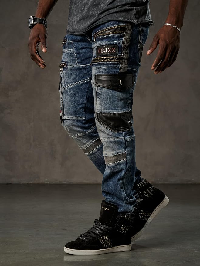 Cipo &amp; Baxx ARGON men's jeans denim CD586