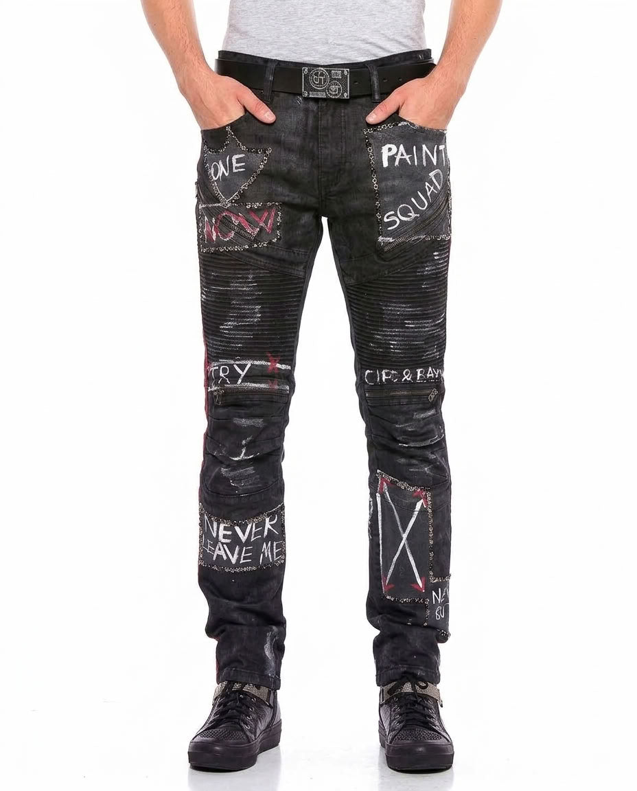 Cipo & Baxx SQUAD Herren Jeans Denim CD571 - Persvision