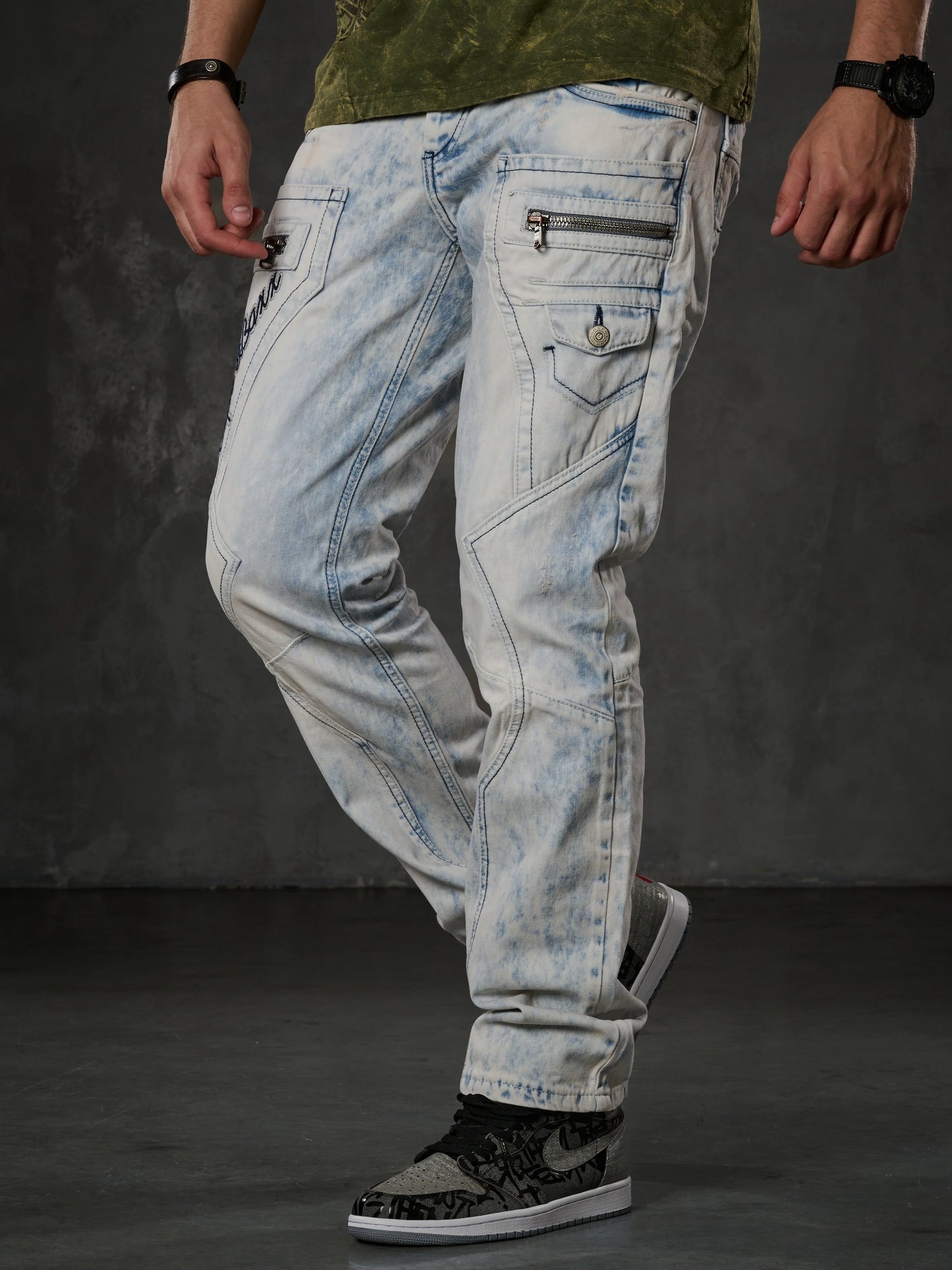 Cipo & Baxx FLEMING Herren Jeans Denim CD272