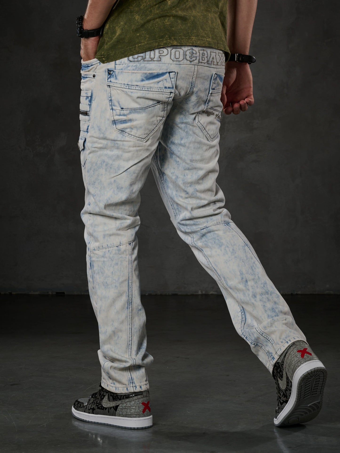 Cipo & Baxx FLEMING Herren Jeans Denim CD272