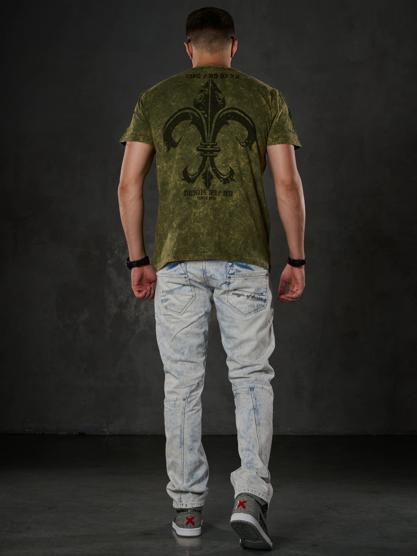 Cipo & Baxx FLEMING Herren Jeans Denim CD272