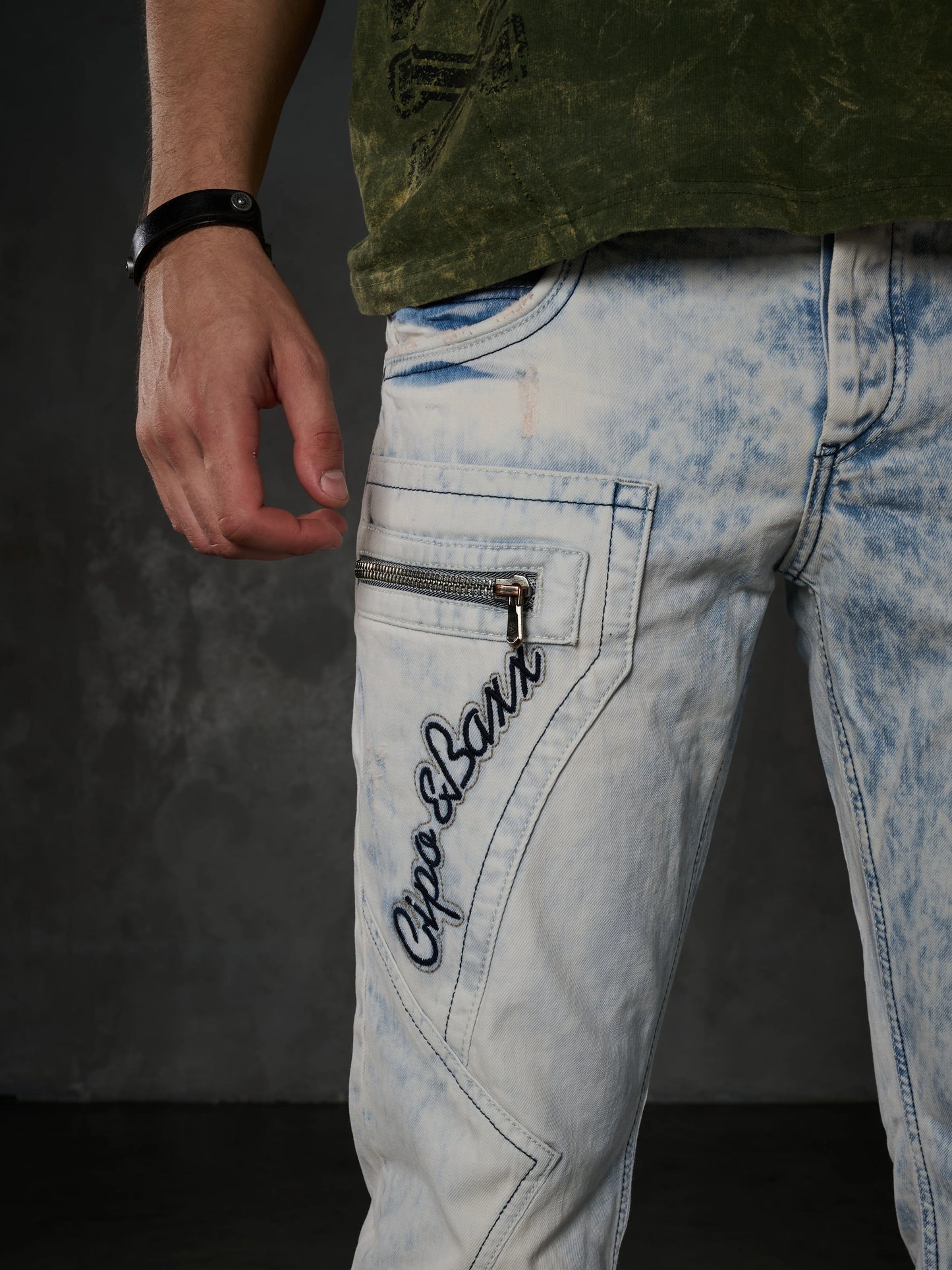 Cipo & Baxx FLEMING Herren Jeans Denim CD272