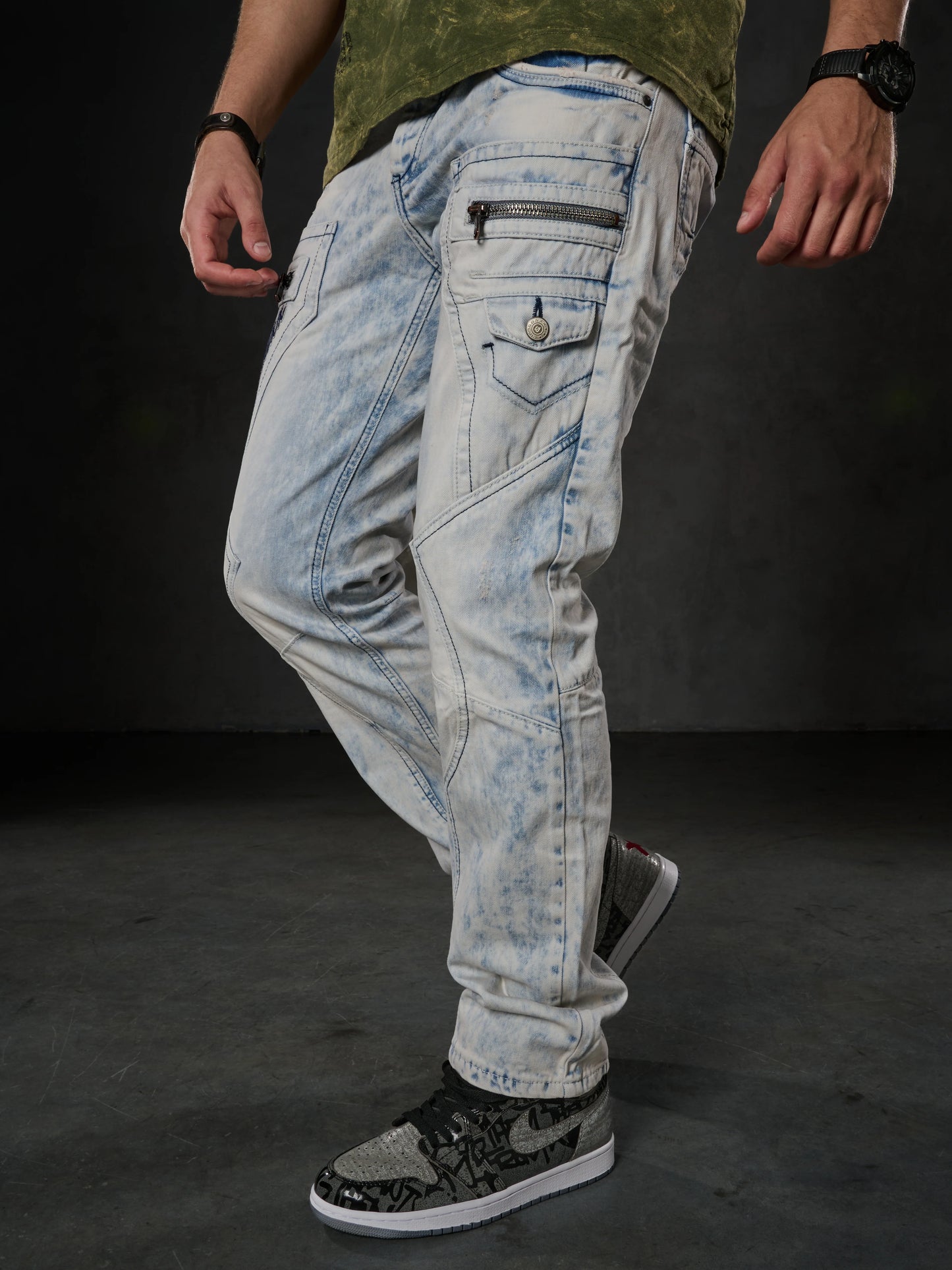 Cipo & Baxx FLEMING Herren Jeans Denim CD272