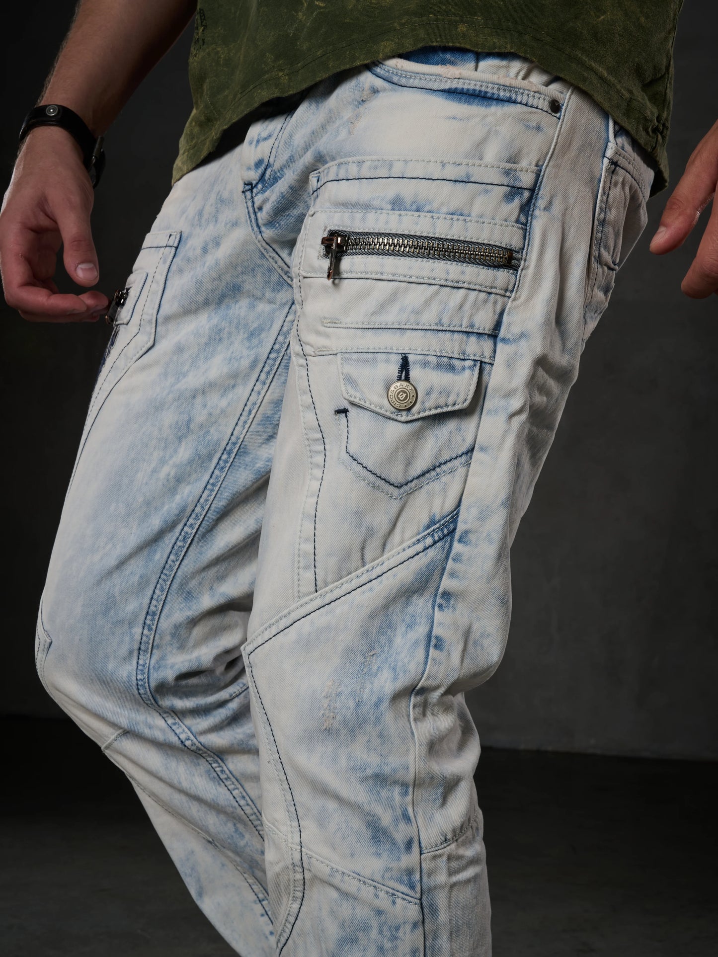 Cipo & Baxx FLEMING Herren Jeans Denim CD272