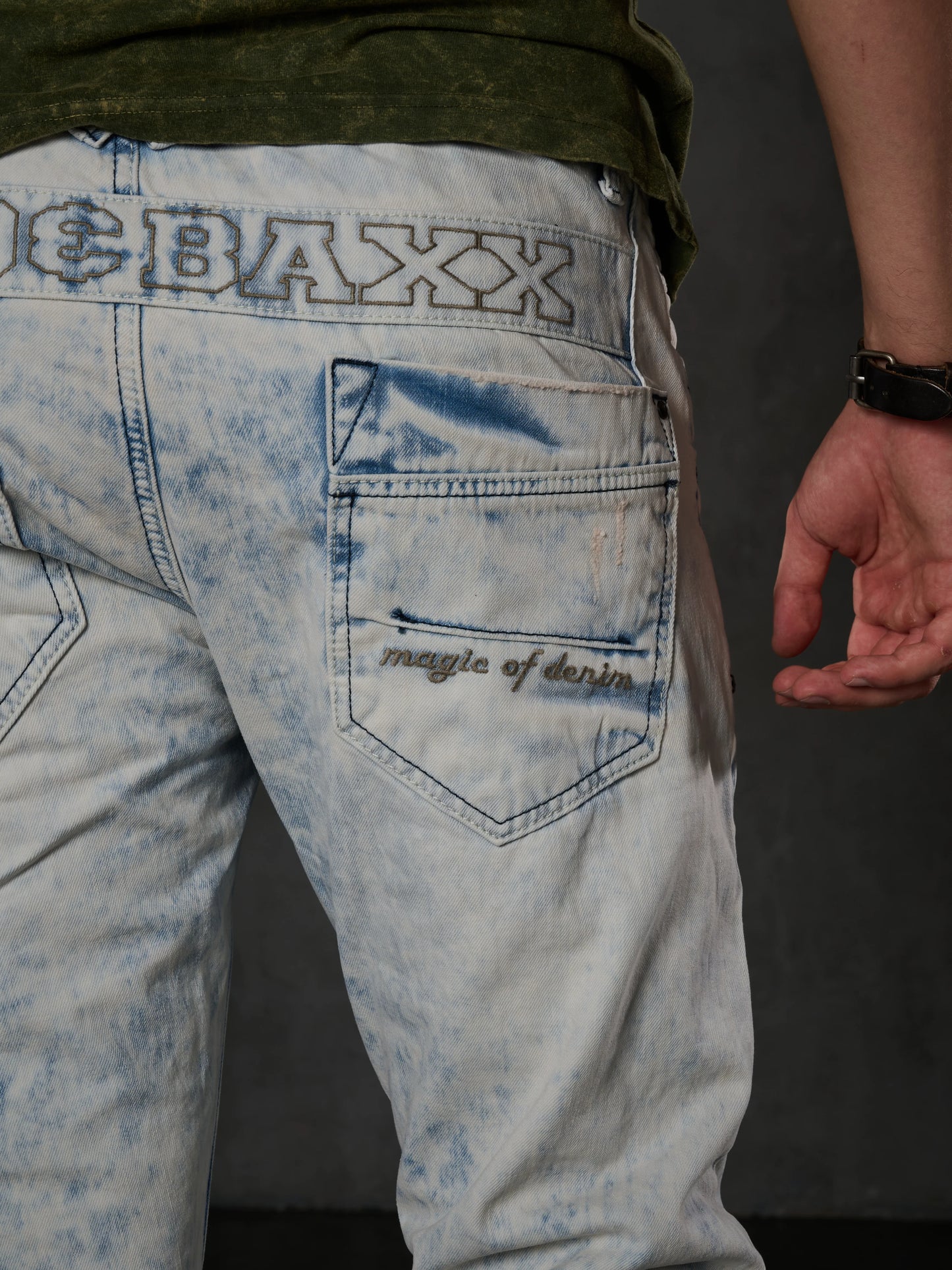 Cipo & Baxx FLEMING Herren Jeans Denim CD272