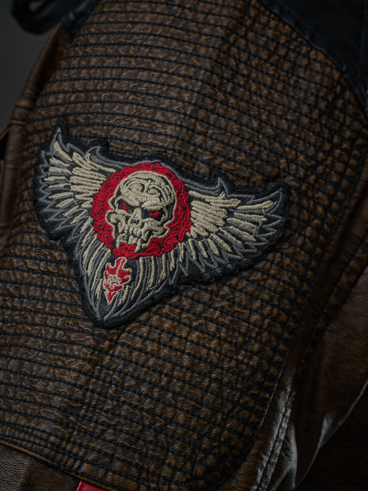 Cipo & Baxx Men's Biker Leather Jacket TROPI CJ304