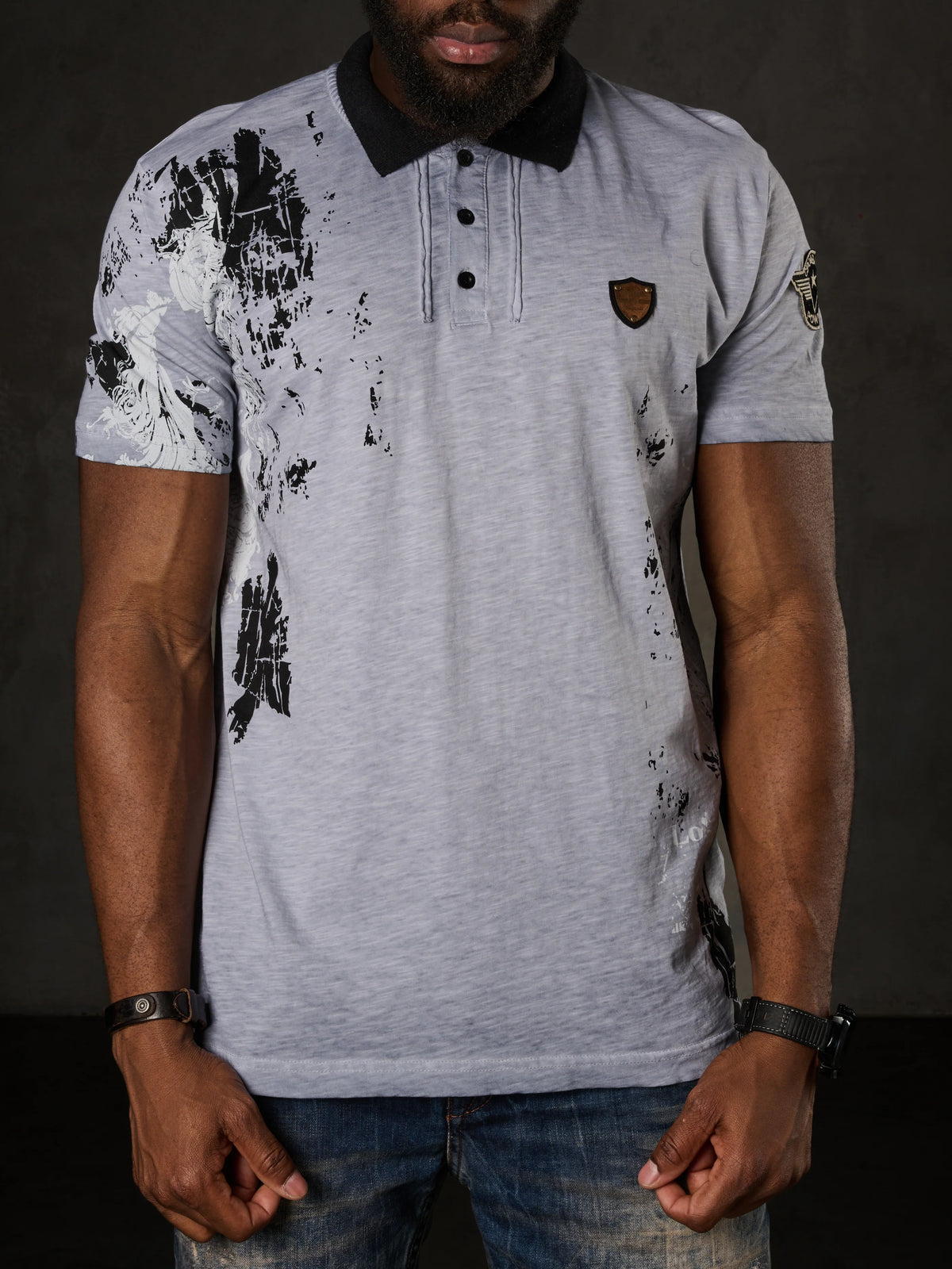 Cipo & Baxx SHOGUN Herren Polo T-Shirt CT798