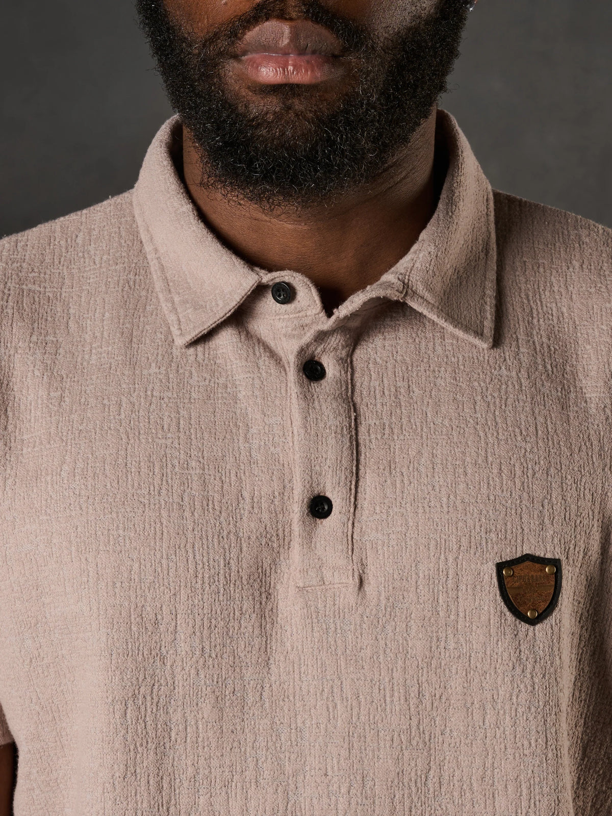 Cipo & Baxx SANSOR beige Herren Polo T-Shirt CT825