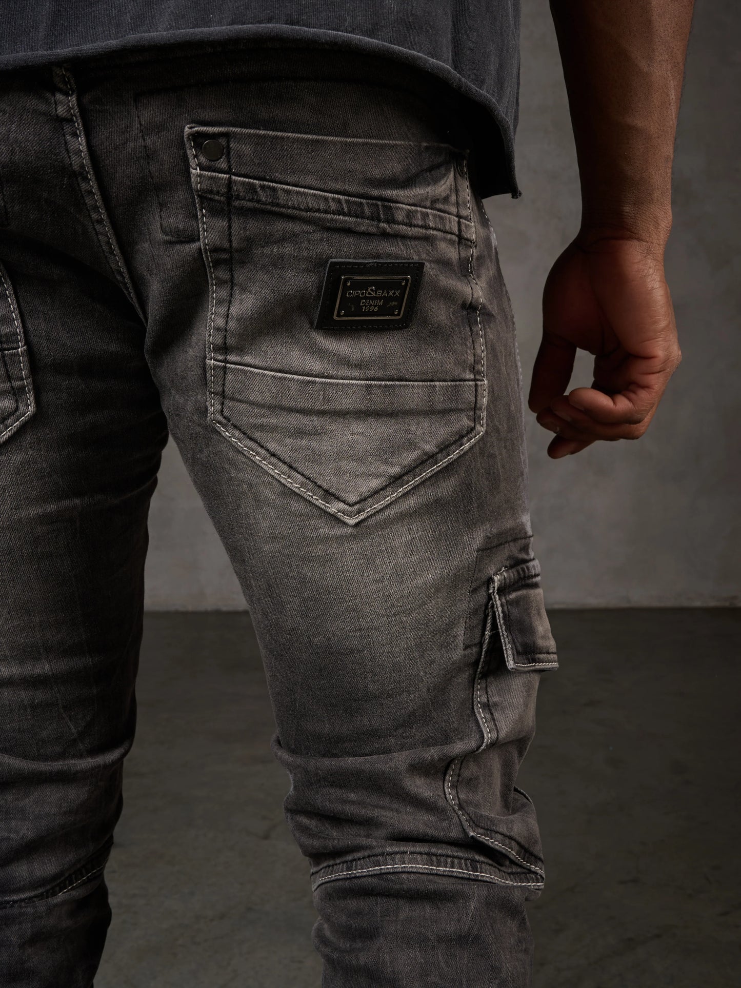 Cipo & Baxx COVERT Herren Jeans Denim CD446