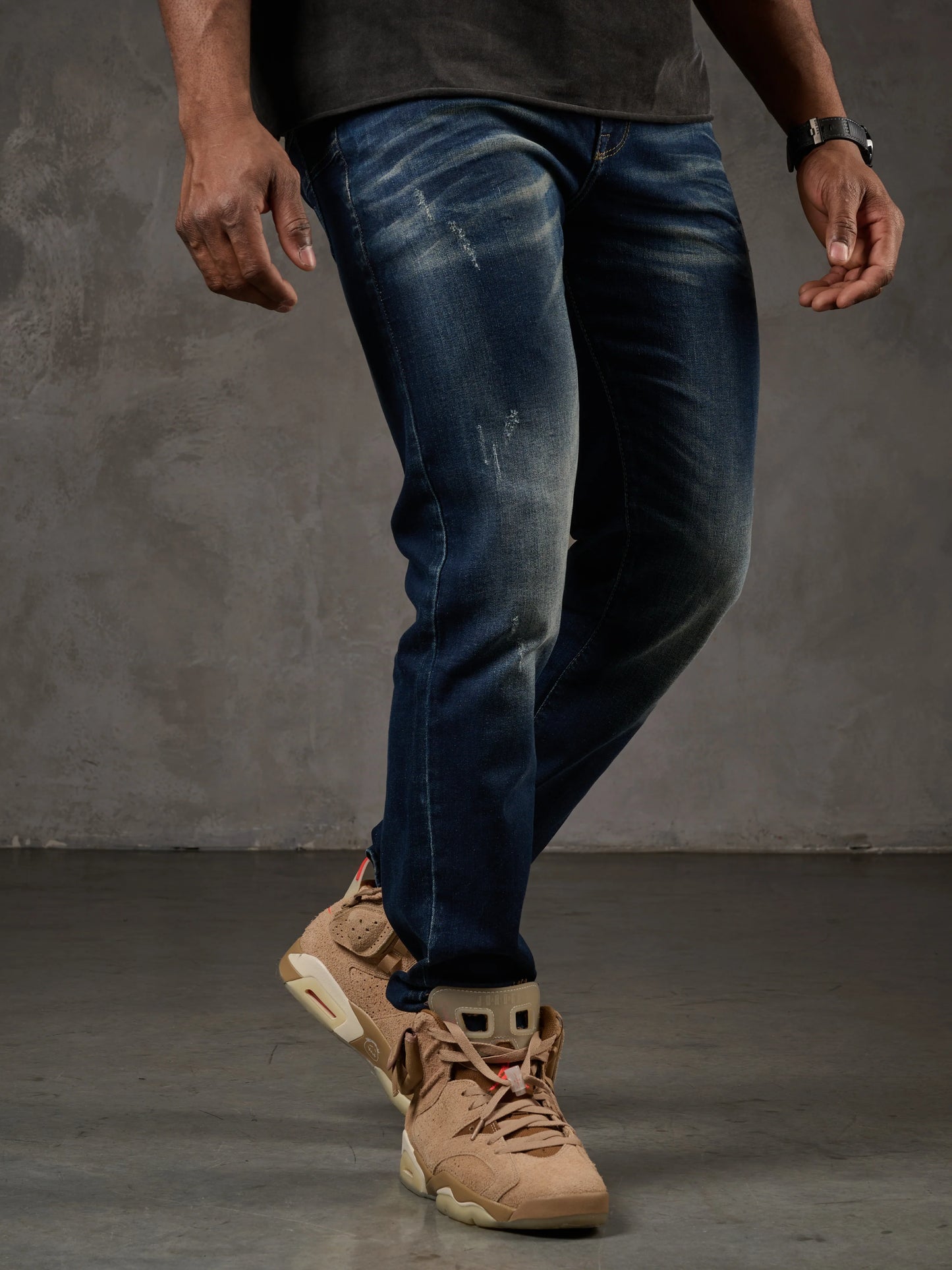 Cipo & Baxx ALAIN Herren Jeans Denim darkblue CD811
