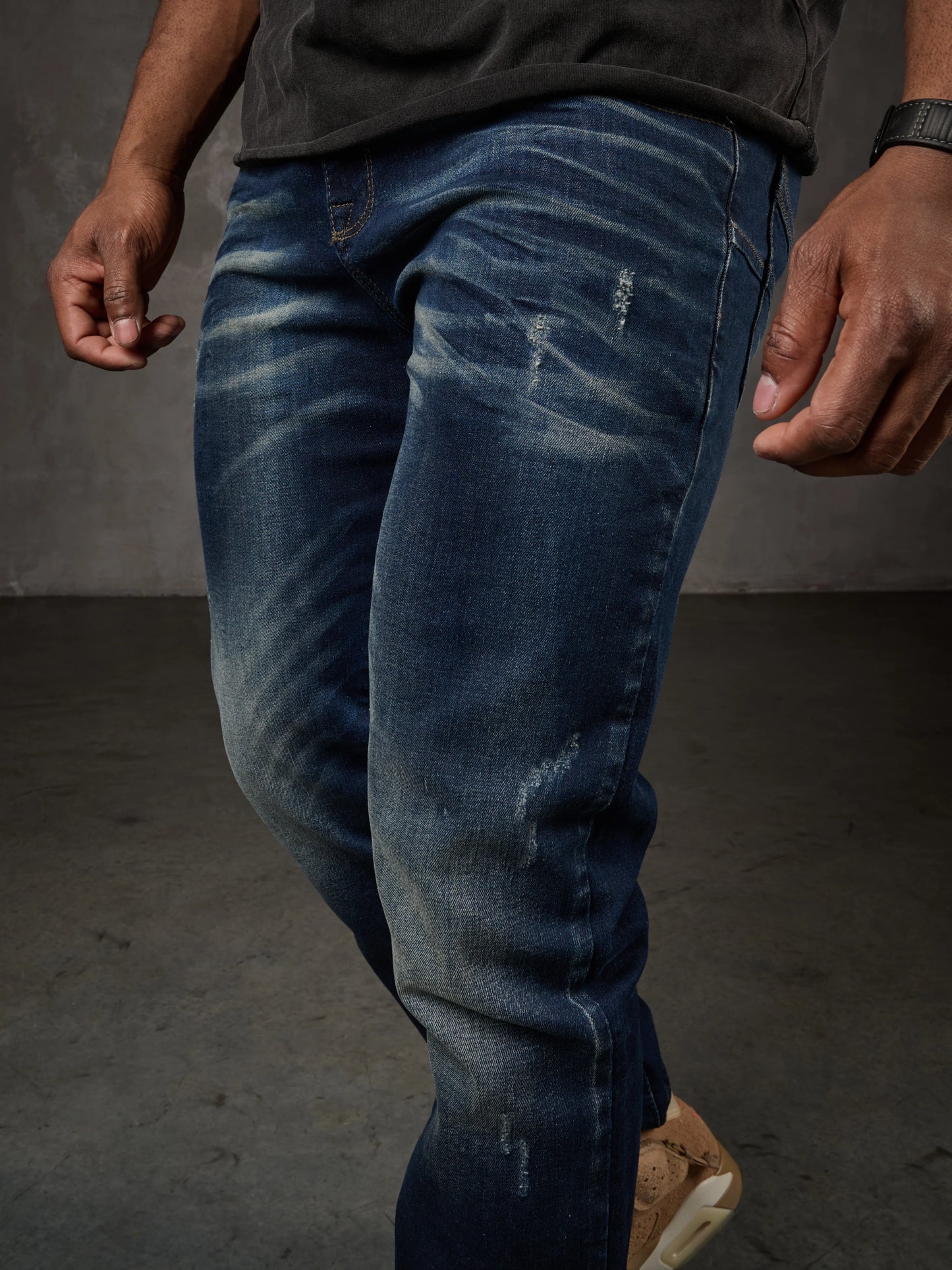 Cipo & Baxx ALAIN Herren Jeans Denim darkblue CD811