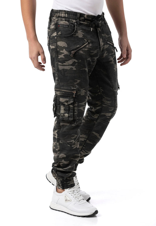 Cipo & Baxx PATRIA Herren Baggy Jeans Denim CD908