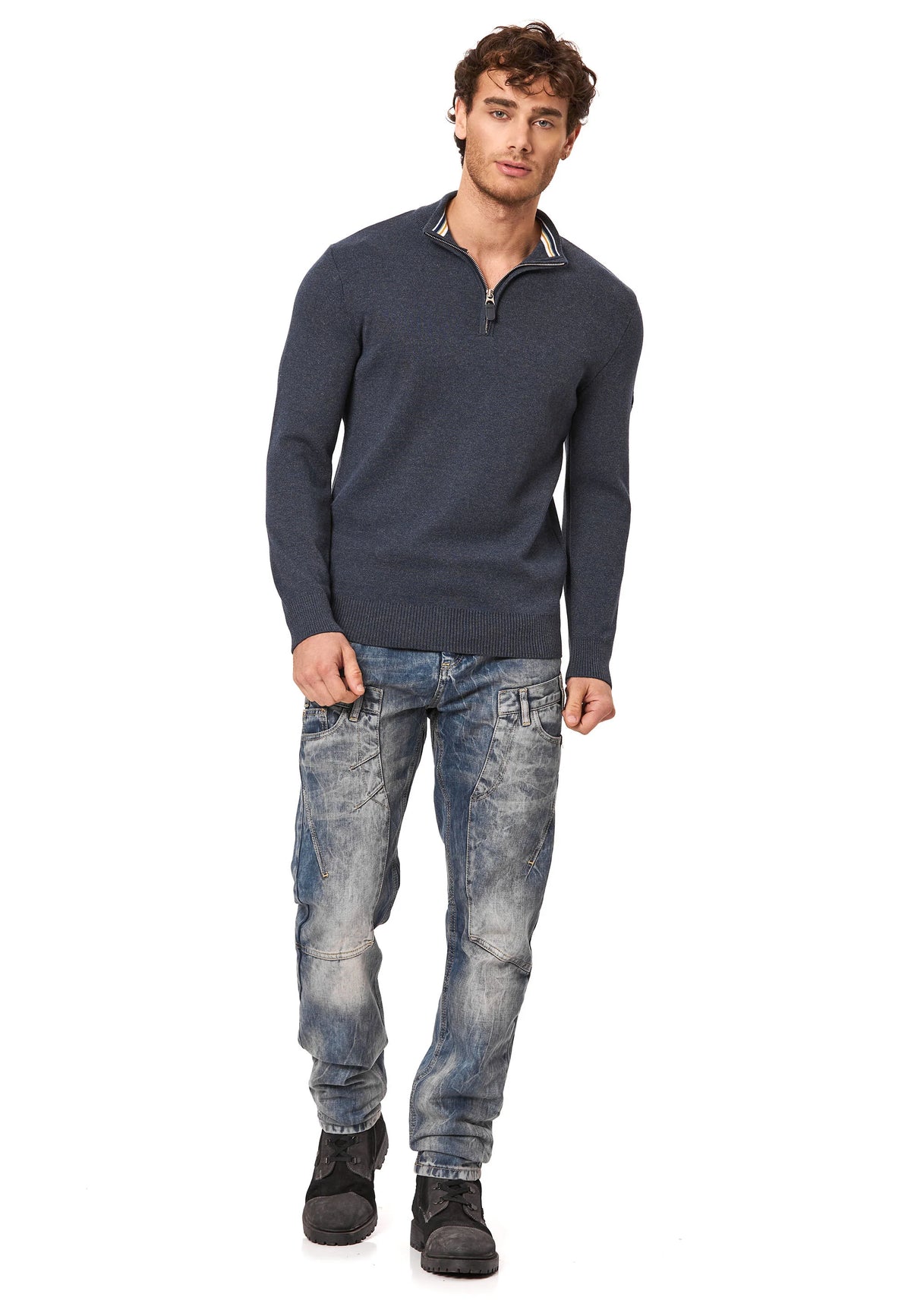 Cipo & Baxx Herren Jeans MOON CD911