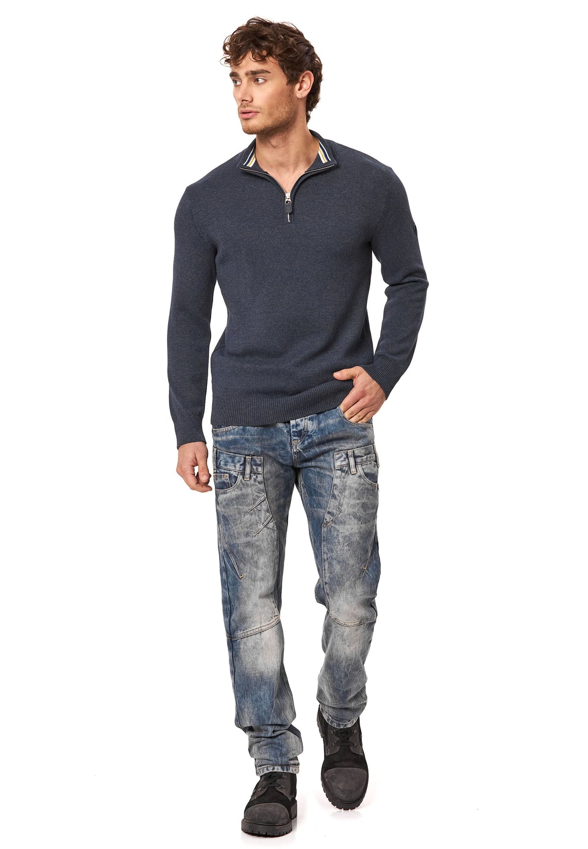 Cipo & Baxx Herren Jeans MOON CD911