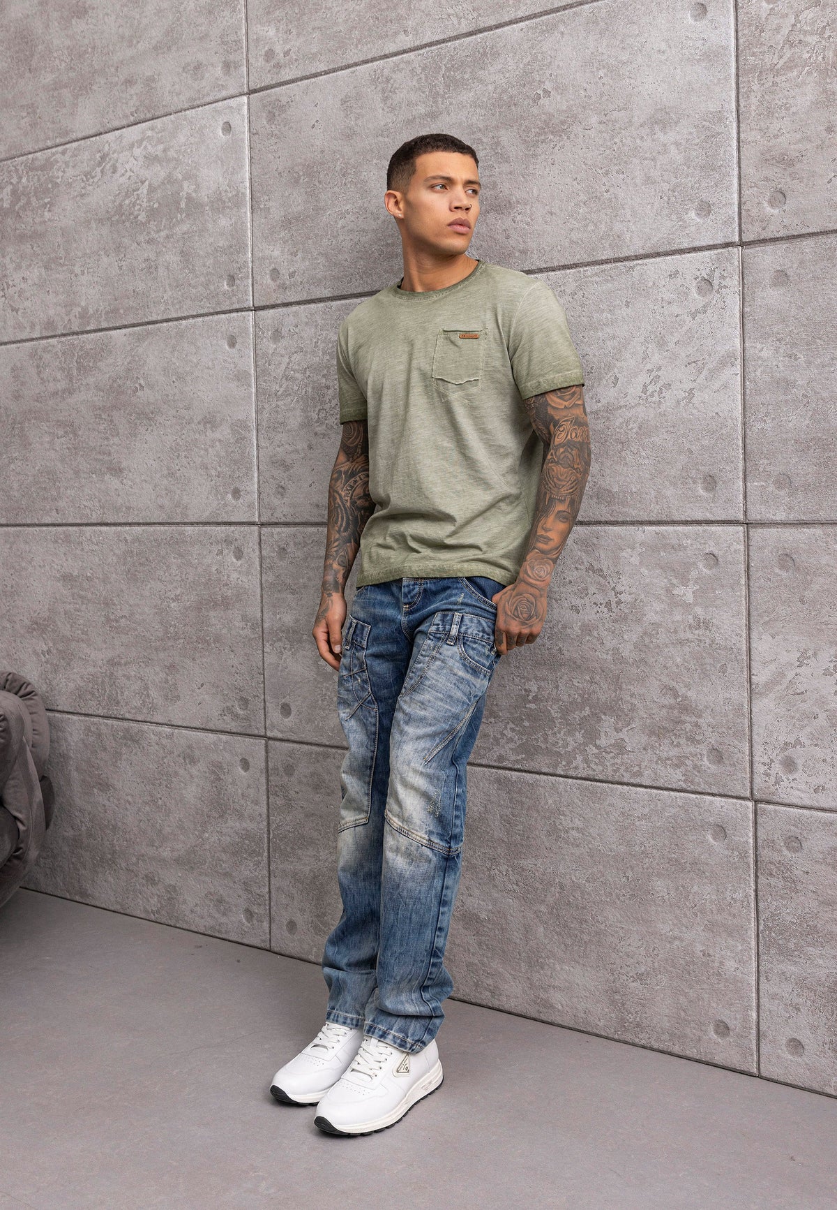 Cipo & Baxx Herren Jeans MOON CD911