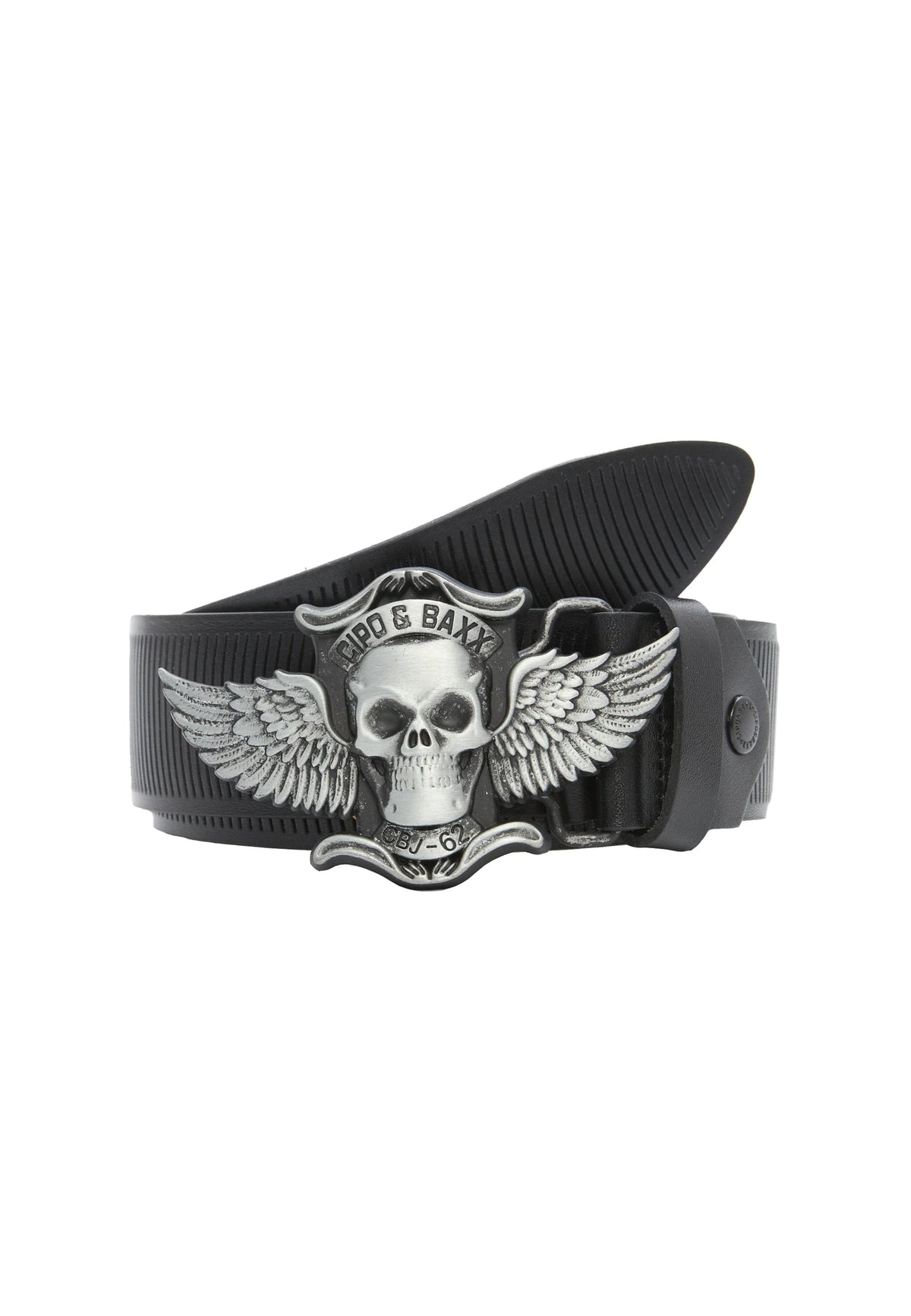 Cipo & Baxx Herren Leder Gürtel CG210 schwarz - Persvision