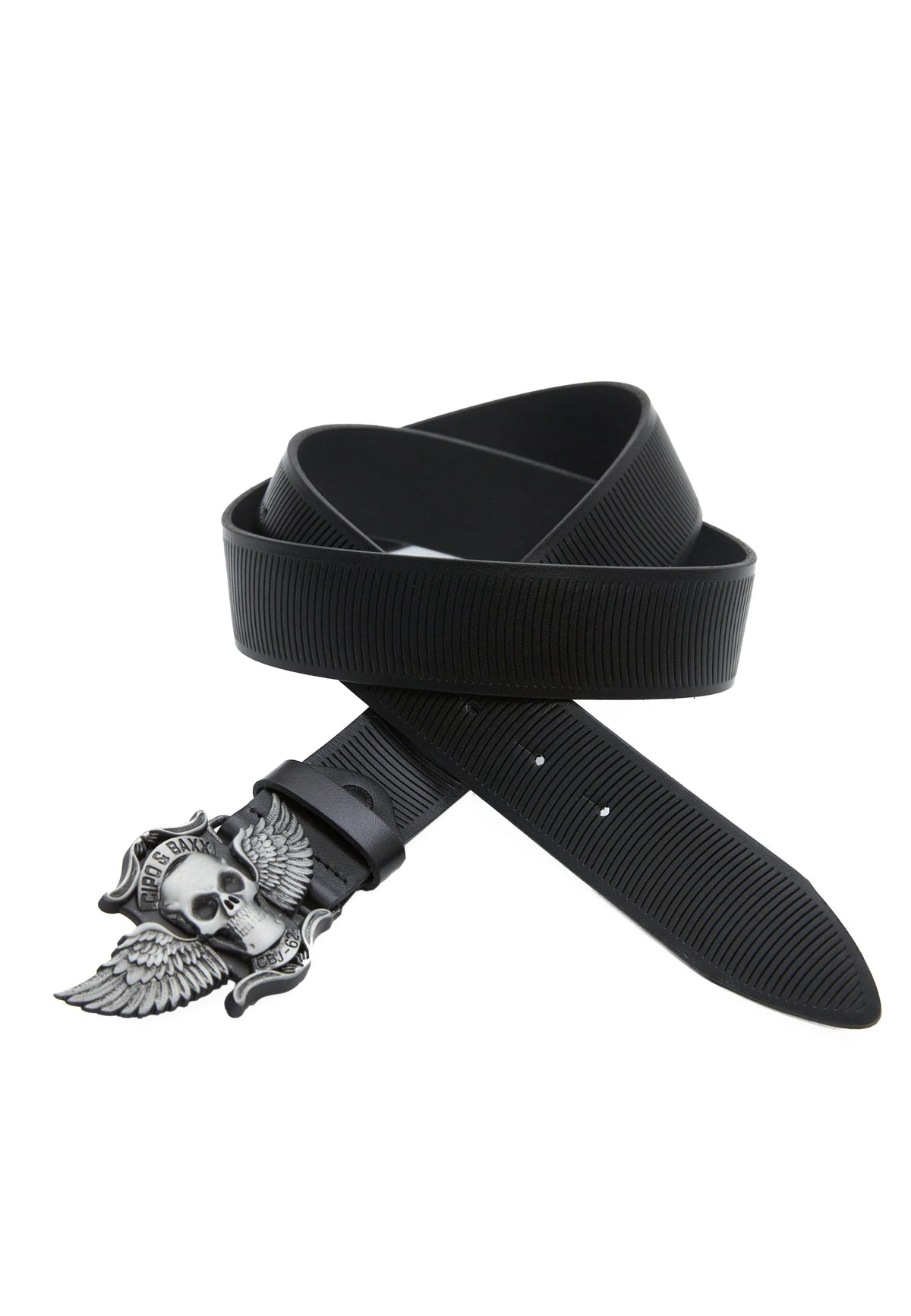 Cipo & Baxx Herren Leder Gürtel CG210 schwarz - Persvision