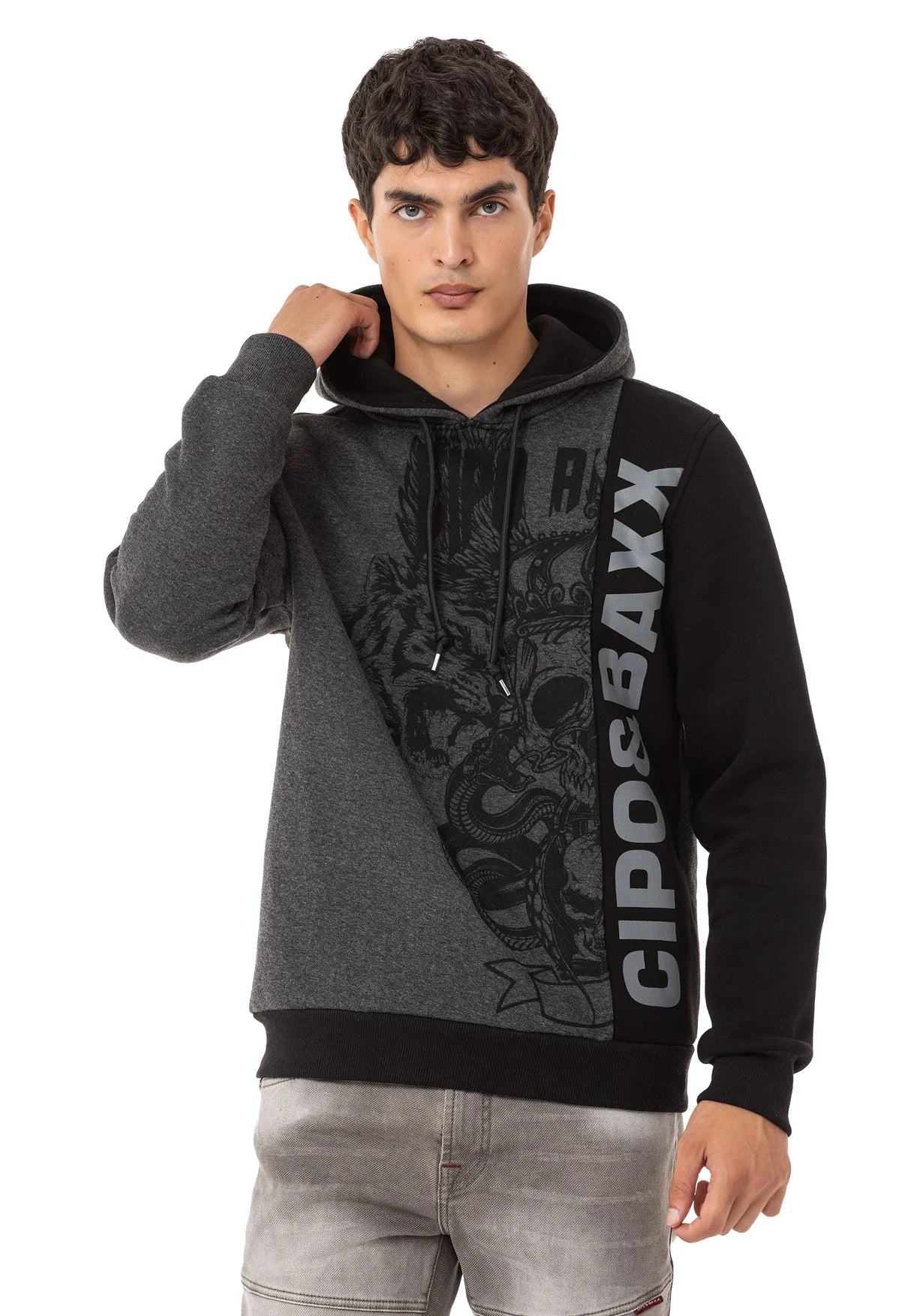Cipo &amp; Baxx ADELAIDE men's hooded sweatshirt CL559