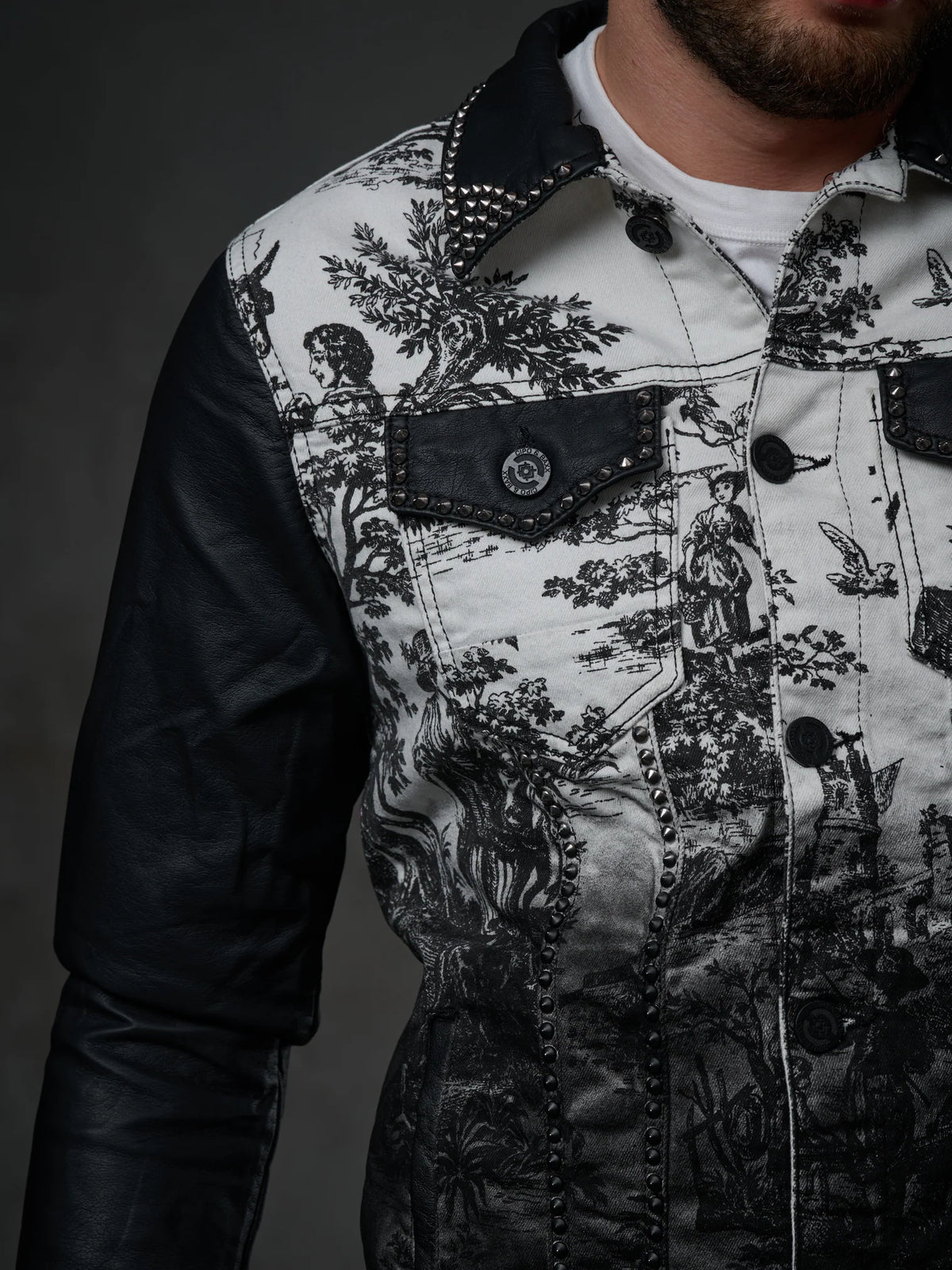 Cipo & Baxx LIMA Herren Jeans Jacke Denim CJ252 - Persvision