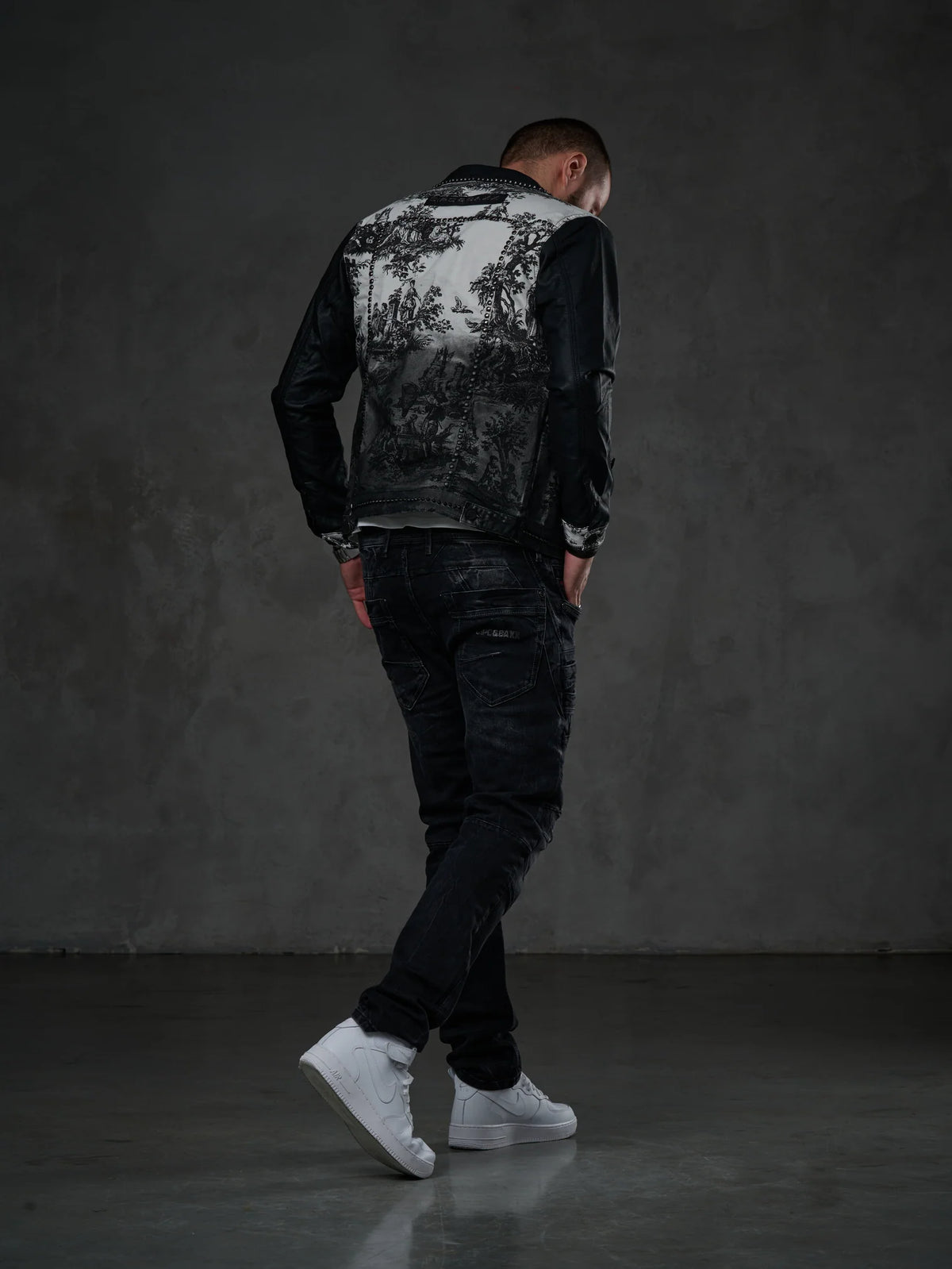 Cipo & Baxx LIMA Herren Jeans Jacke Denim CJ252 - Persvision