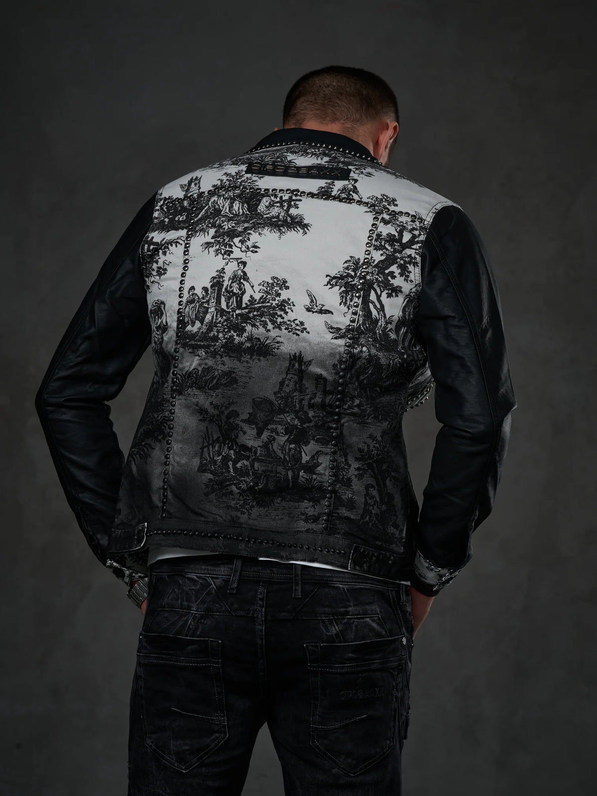 Cipo & Baxx LIMA Herren Jeans Jacke Denim CJ252 - Persvision