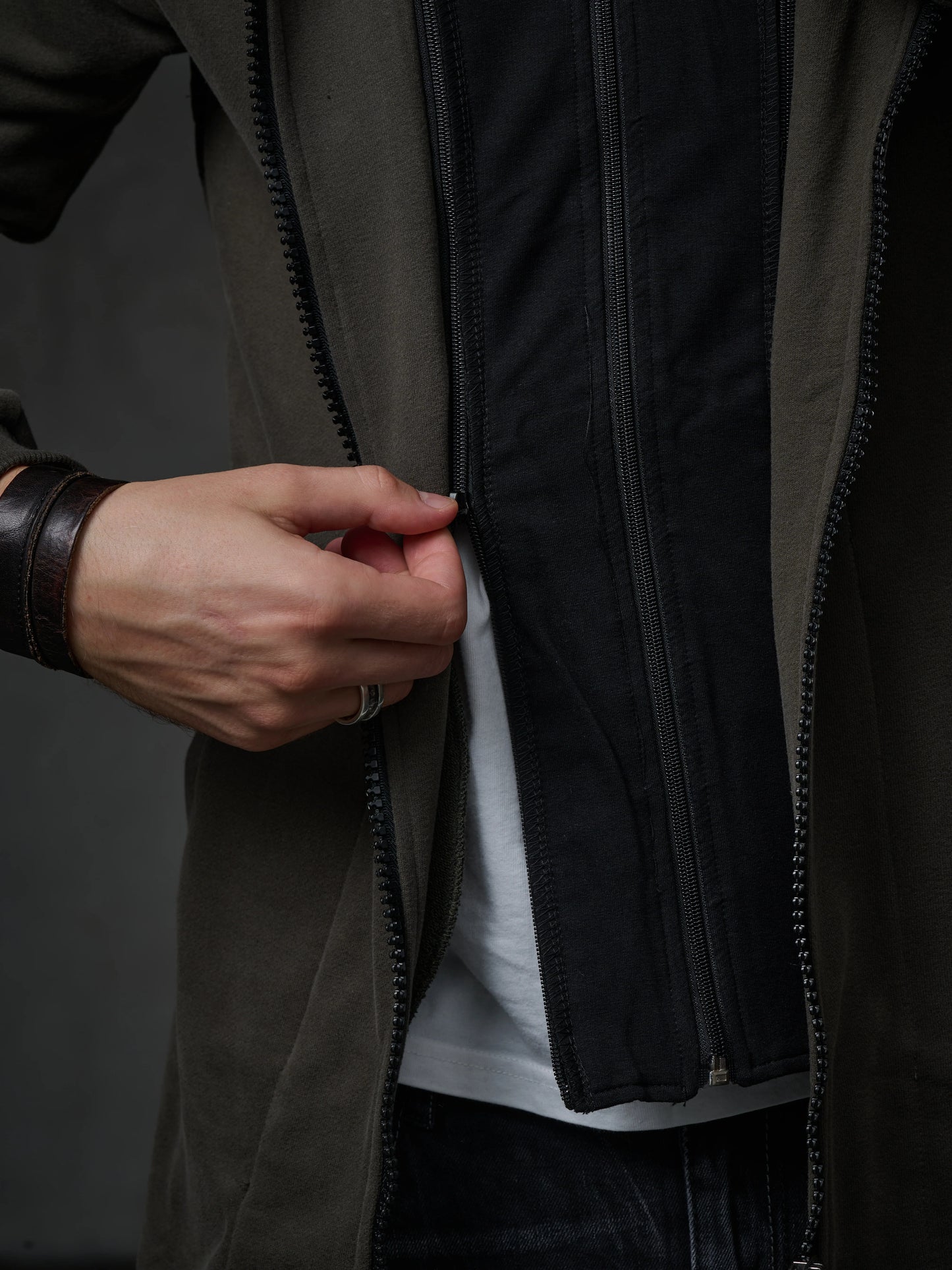 Cipo & Baxx HERNAND Herren Kapuzen Sweatshirtjacke CL305