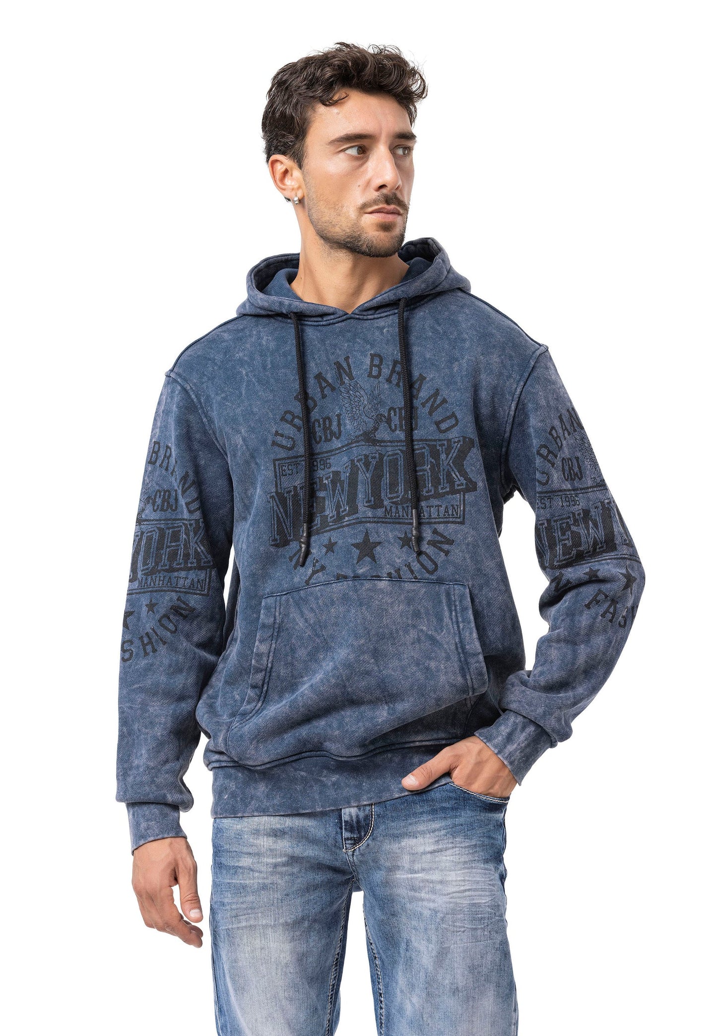 Cipo & Baxx GOA Herren Kapuzen Sweatshirt CL596