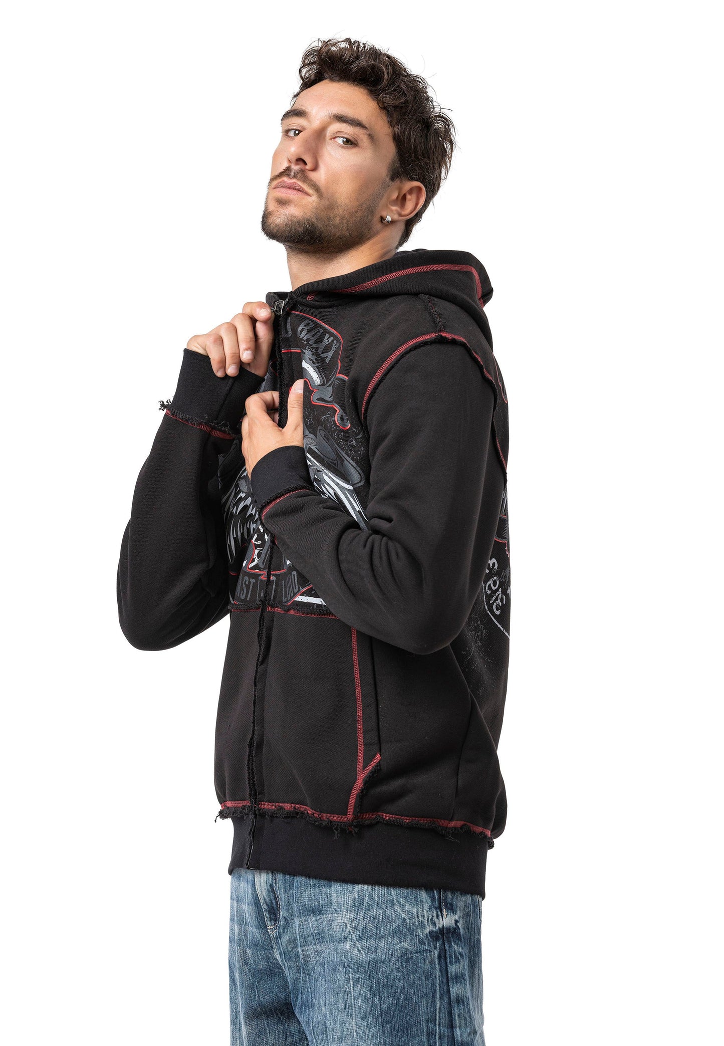 Cipo & Baxx VOEX Herren Kapuzen Sweatshirt CL608