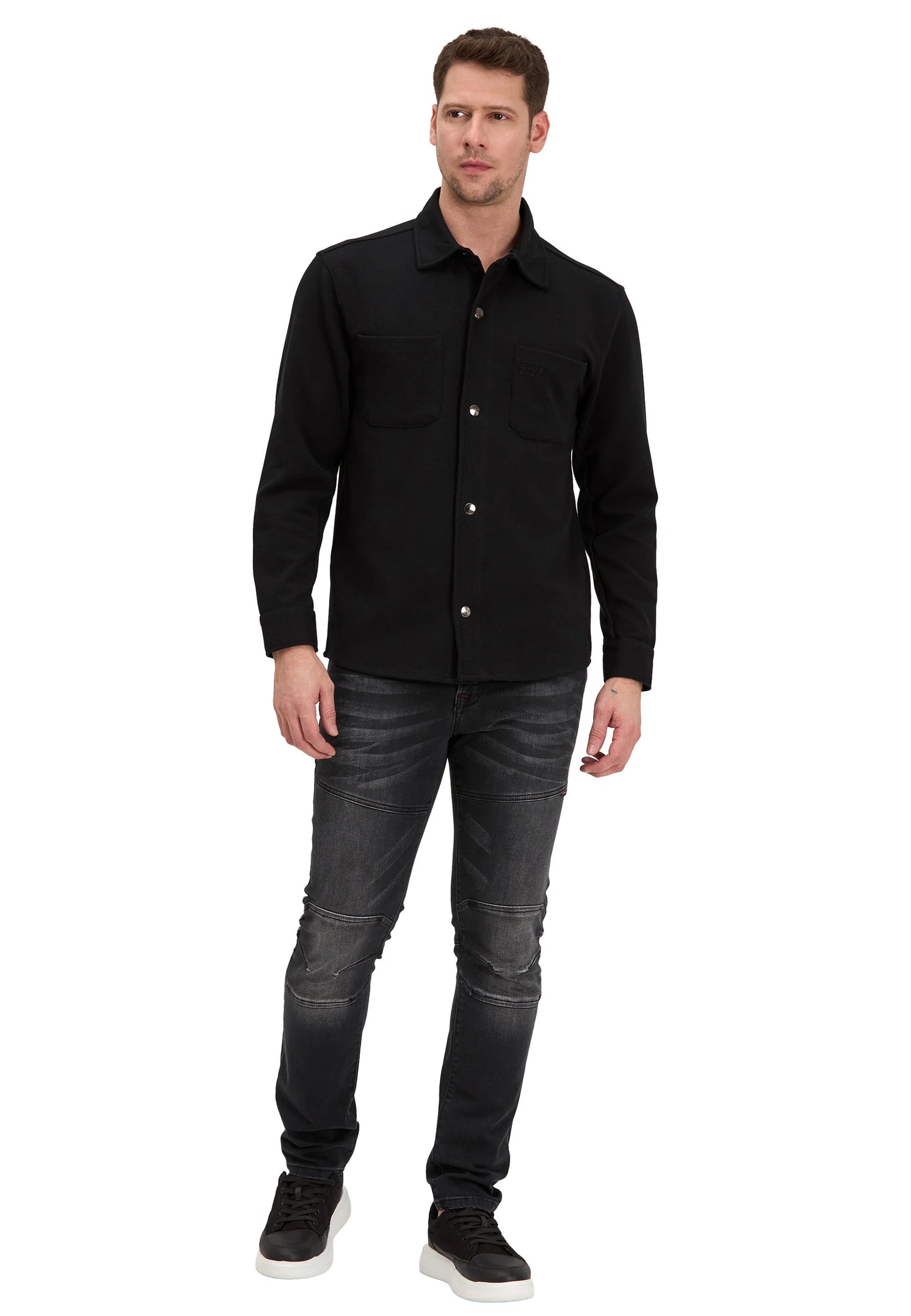 Cipo & Baxx VOLKAN Herren Sweatshirt Hemd CL606