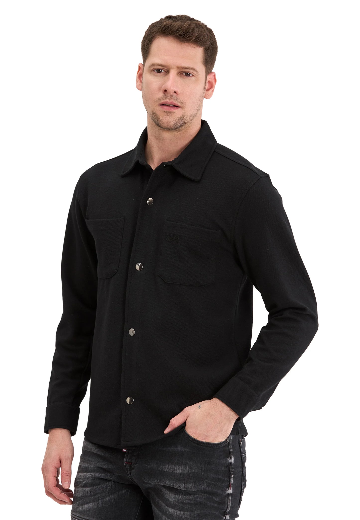 Cipo & Baxx VOLKAN Herren Sweatshirt Hemd CL606
