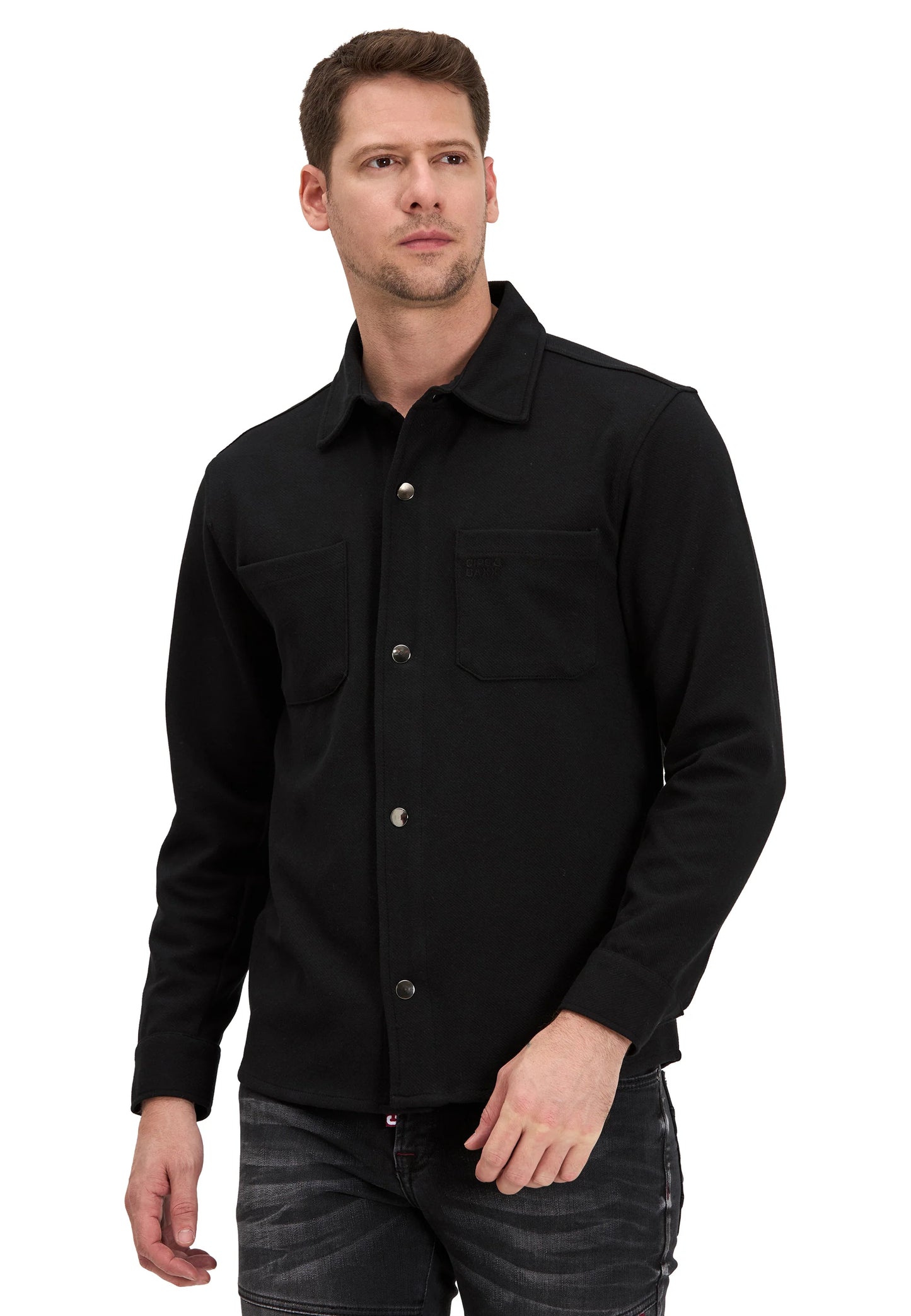 Cipo & Baxx VOLKAN Herren Sweatshirt Hemd CL606