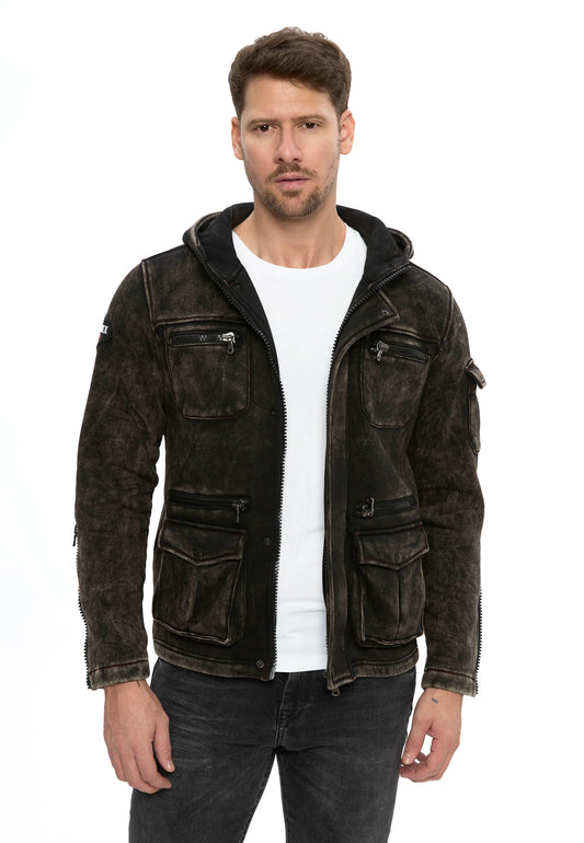 Cipo & Baxx Herren Sweatjacke REMO CL611