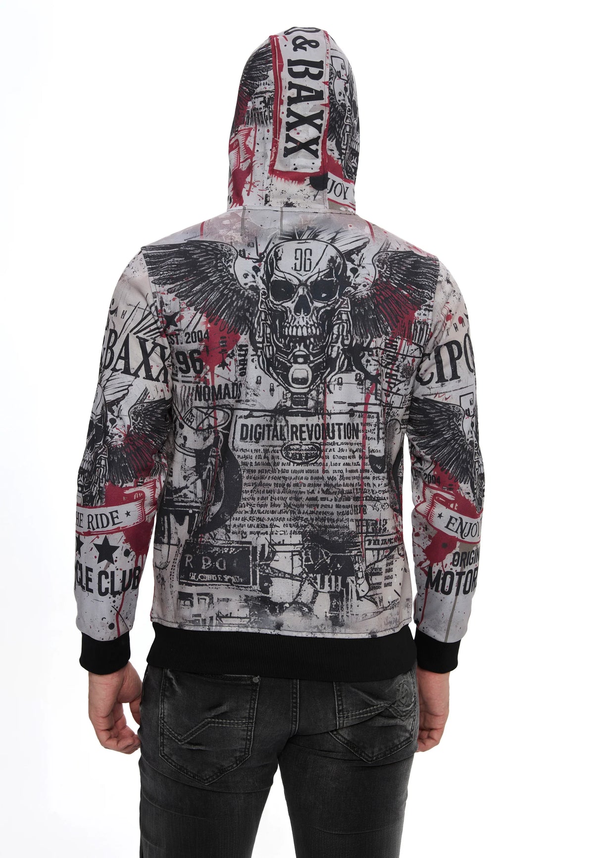 Cipo & Baxx NORMAN Herren Hoodie CL614