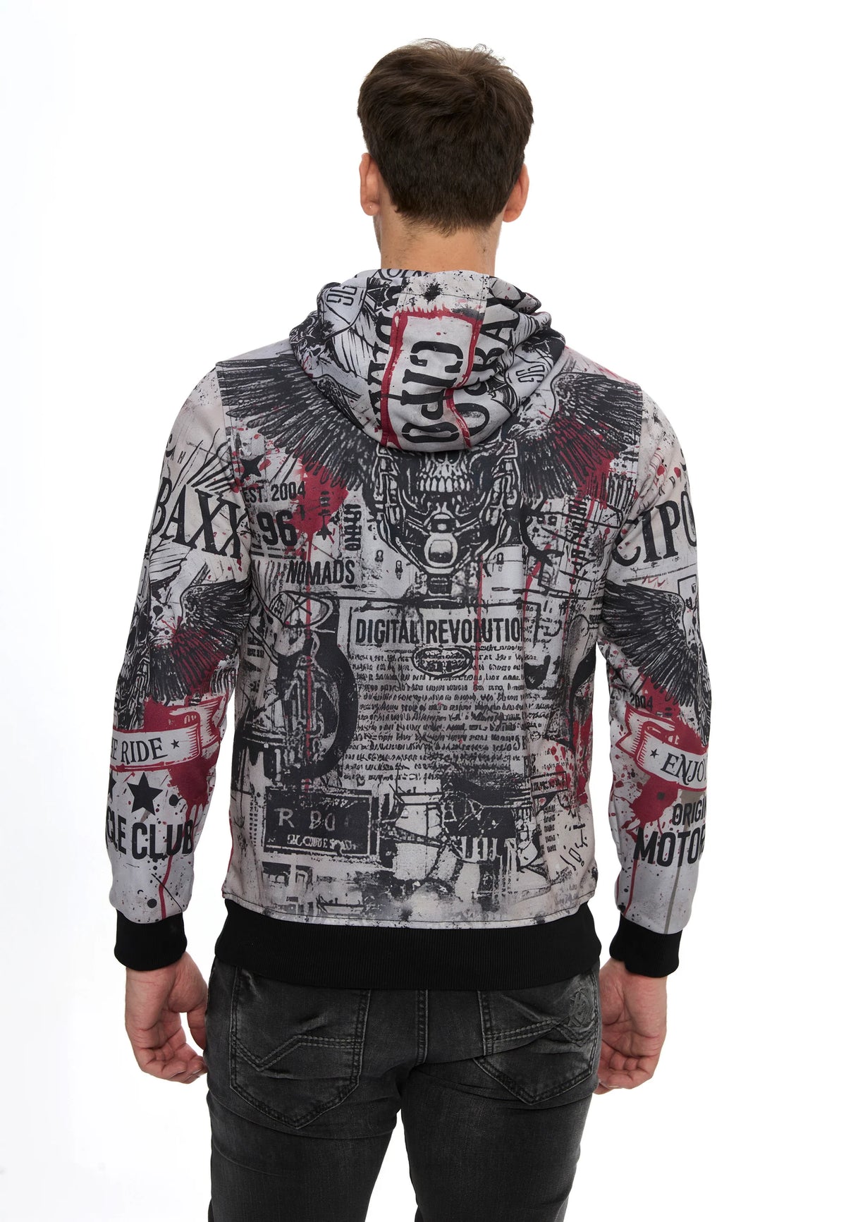 Cipo & Baxx NORMAN Herren Hoodie CL614