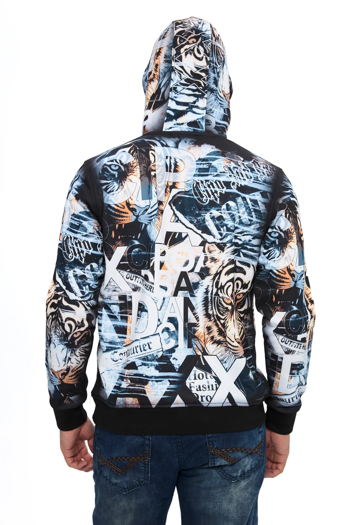 Cipo & Baxx JIM Herren Hoodie CL615