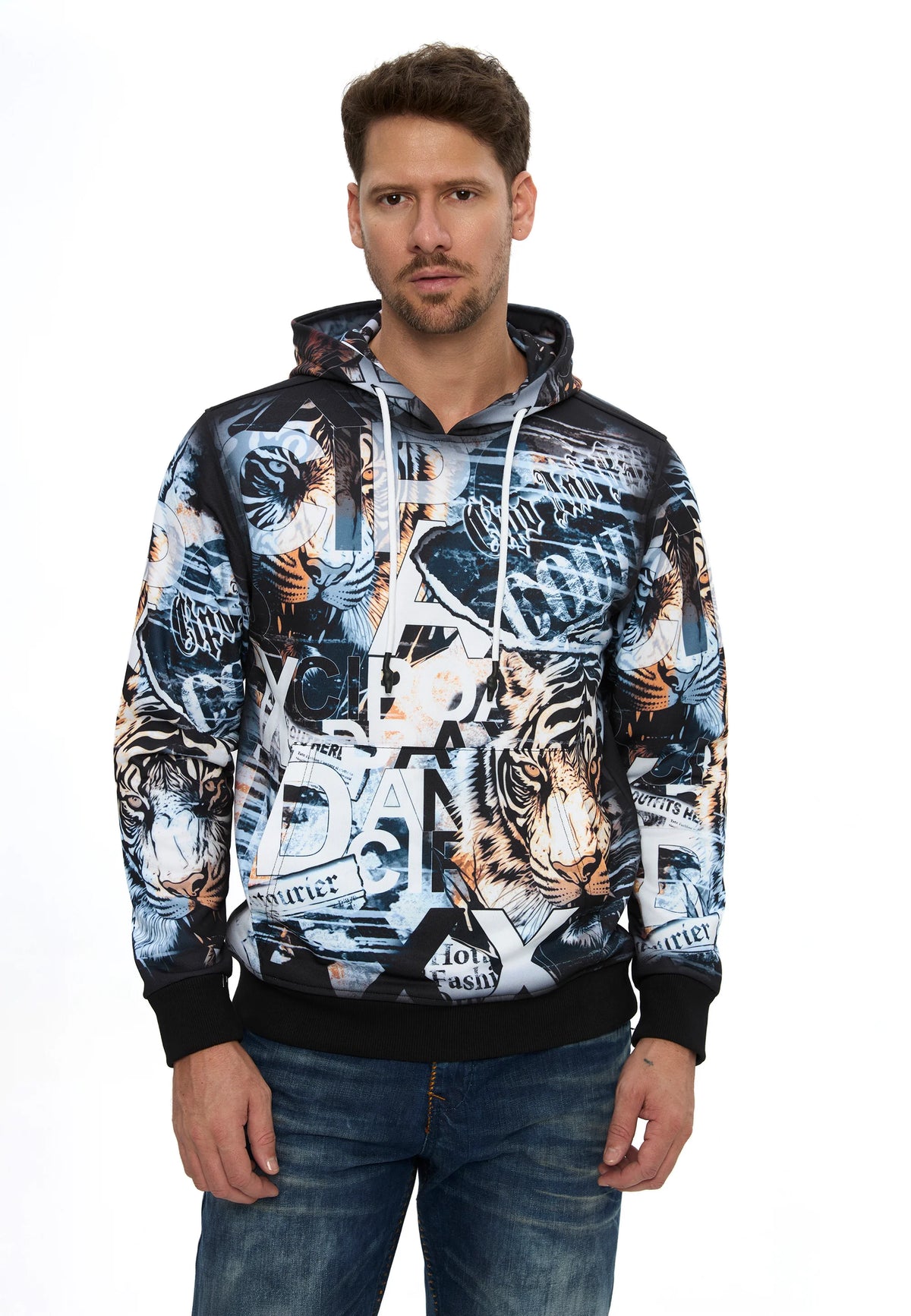 Cipo & Baxx JIM Herren Hoodie CL615