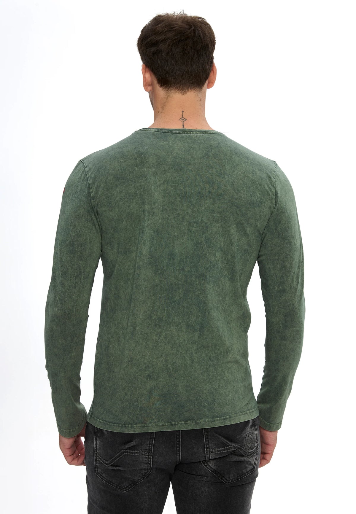 Maglia a maniche lunghe da uomo Cipo & Baxx FAUSTINO CL616