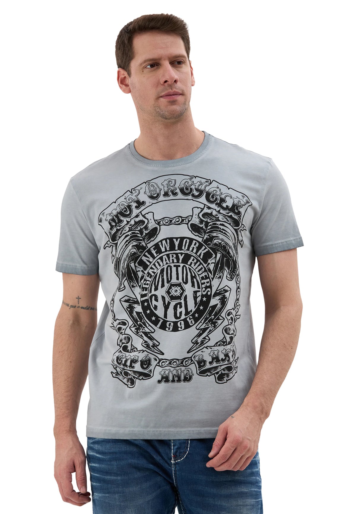 Cipo & Baxx MOTTAN Herren KapuzenShirt CT838