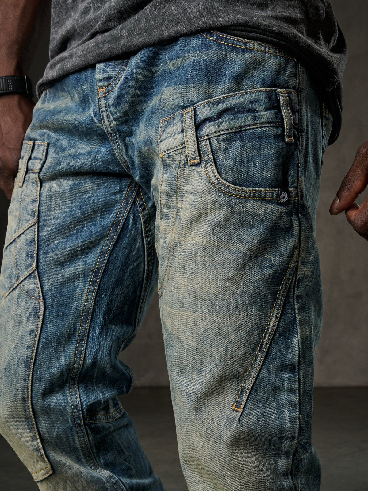 Cipo & Baxx Herren Jeans MOON CD911