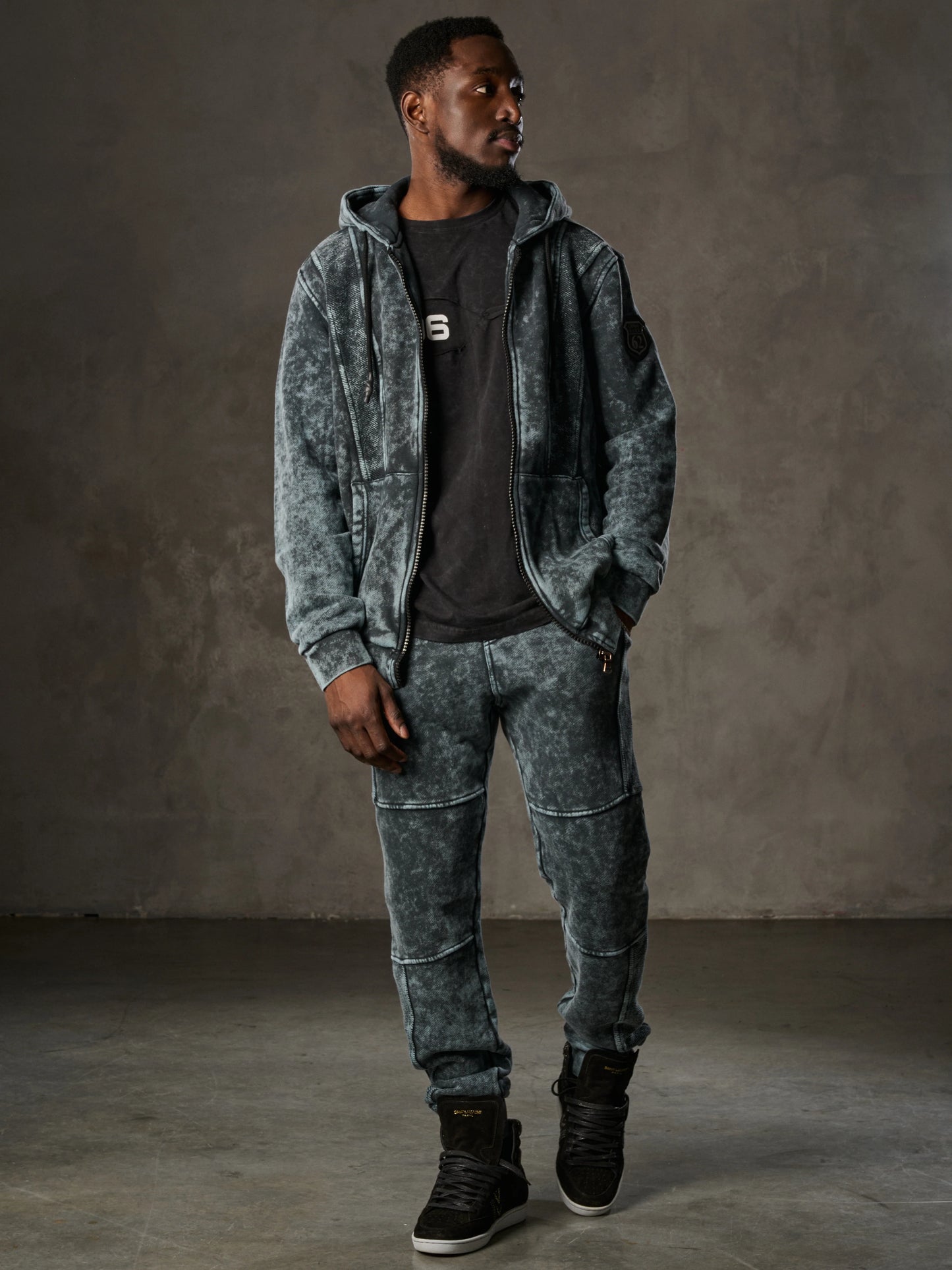 Cipo & Baxx HARLEM Herren Trainingsanzug Sweatshirt + Jogginghose  CLR165