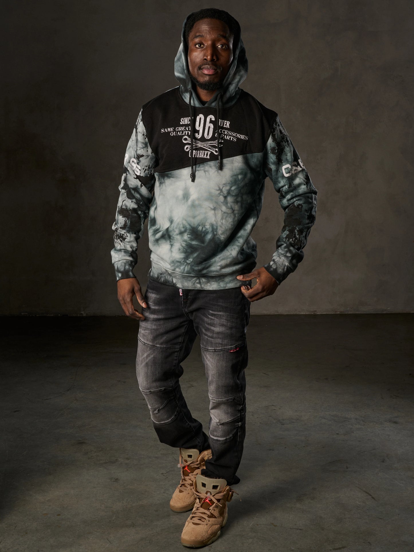 Cipo & Baxx SENA Herren Kapuzen Sweatshirt CL593