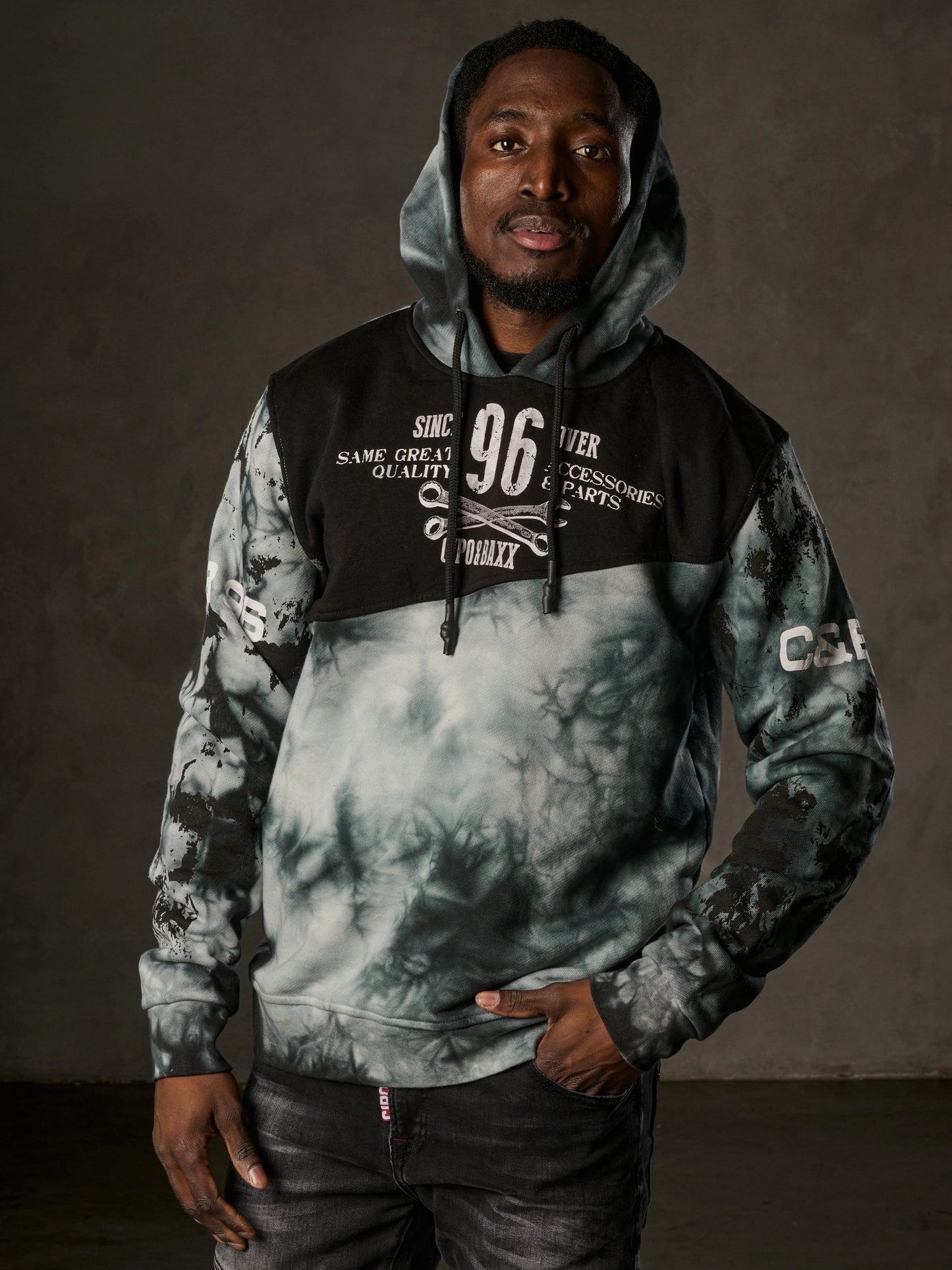 Cipo & Baxx SENA Herren Kapuzen Sweatshirt CL593